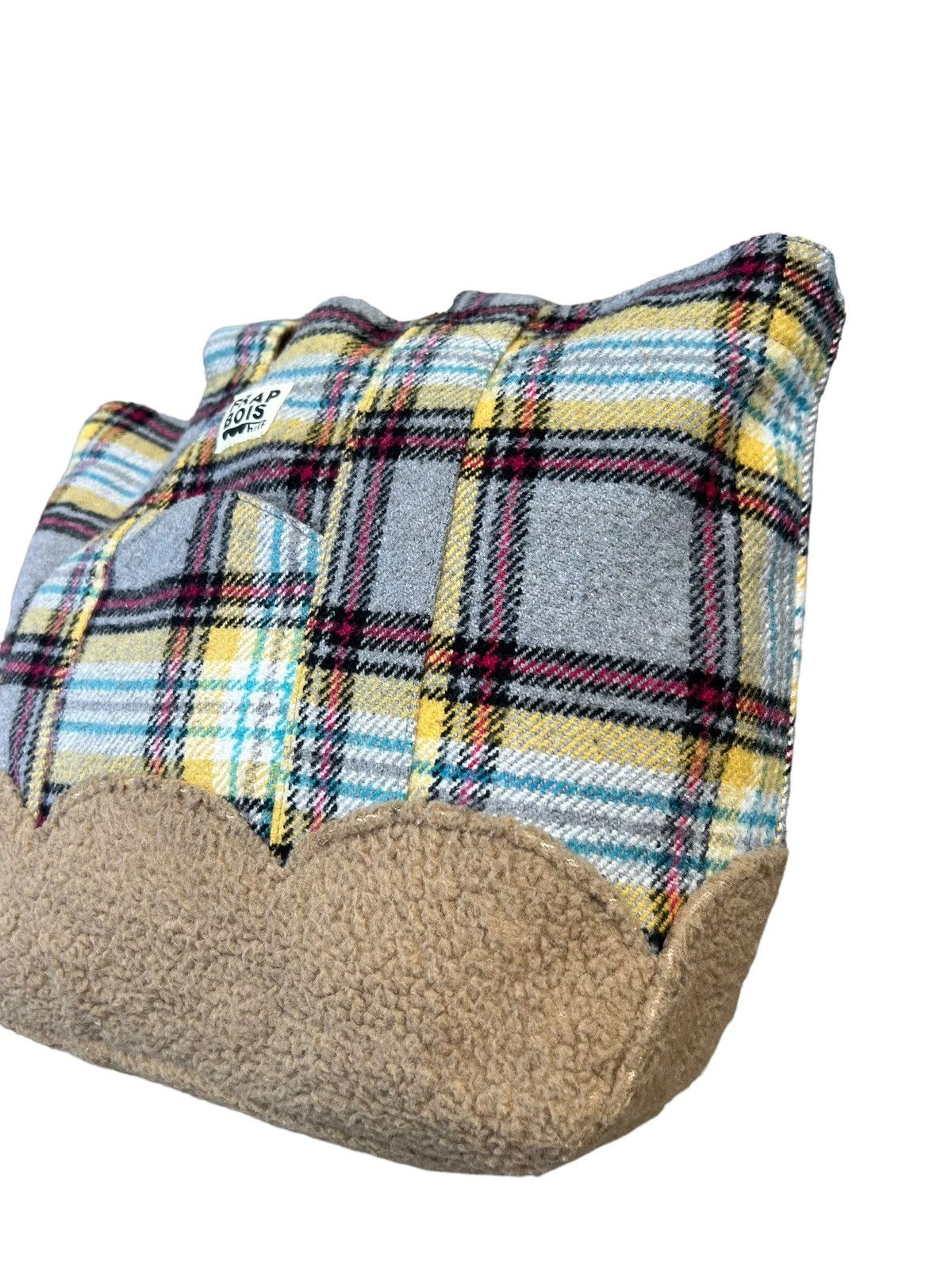 Frapbois Vintage Frapbois Japan Flannel & Fleece Hybrid Tote Bag Size ONE SIZE - 7 Thumbnail