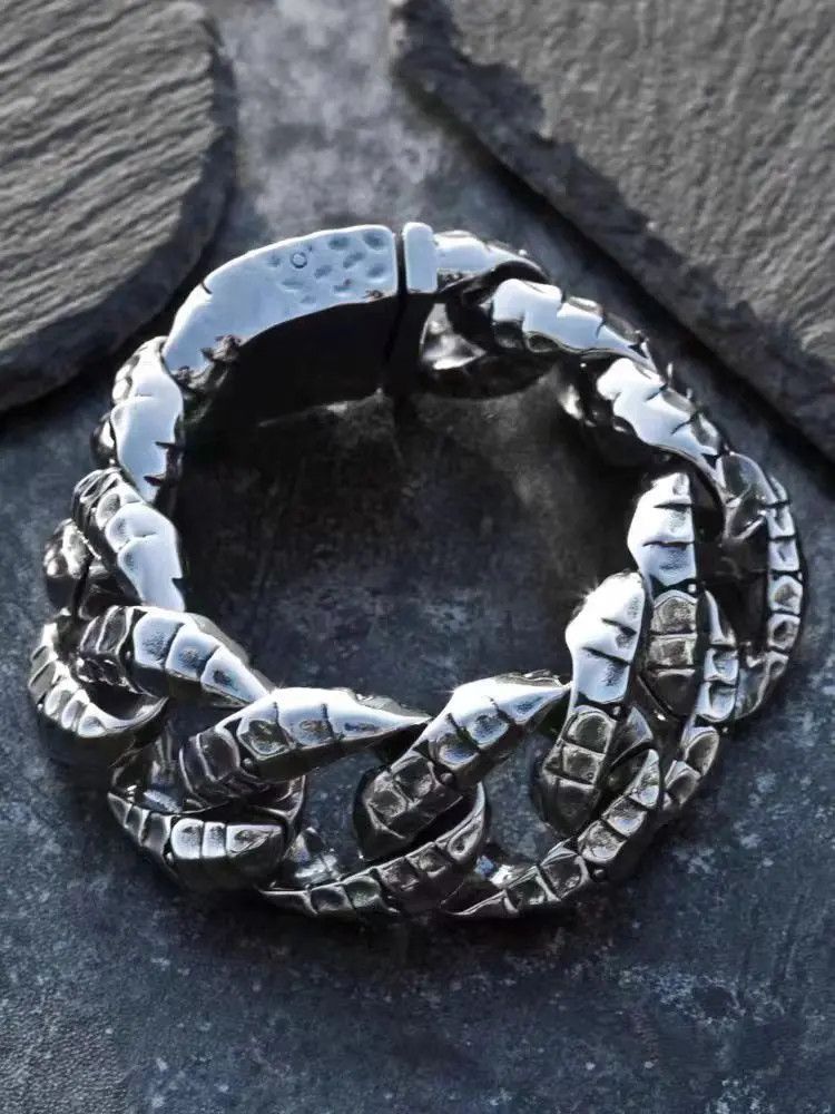 Jewelry × Vintage Hip Hop Street Python Bracelet Size ONE SIZE - 2 Thumbnail