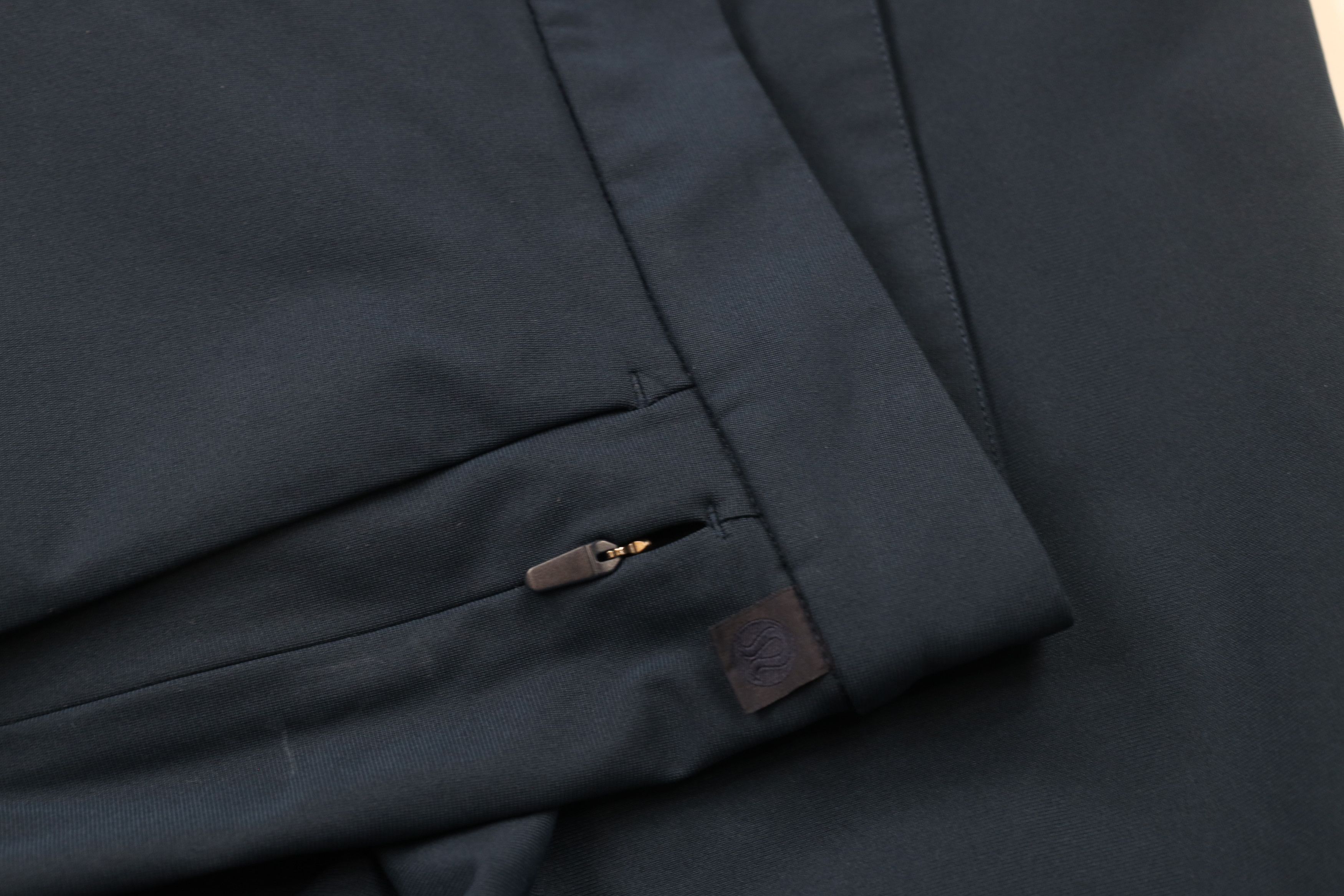 Lululemon × Vintage Lululemon Front Stretch ABC Chinos Chino Pants Dark Blue Size US 36 / EU 52 - 8 Thumbnail