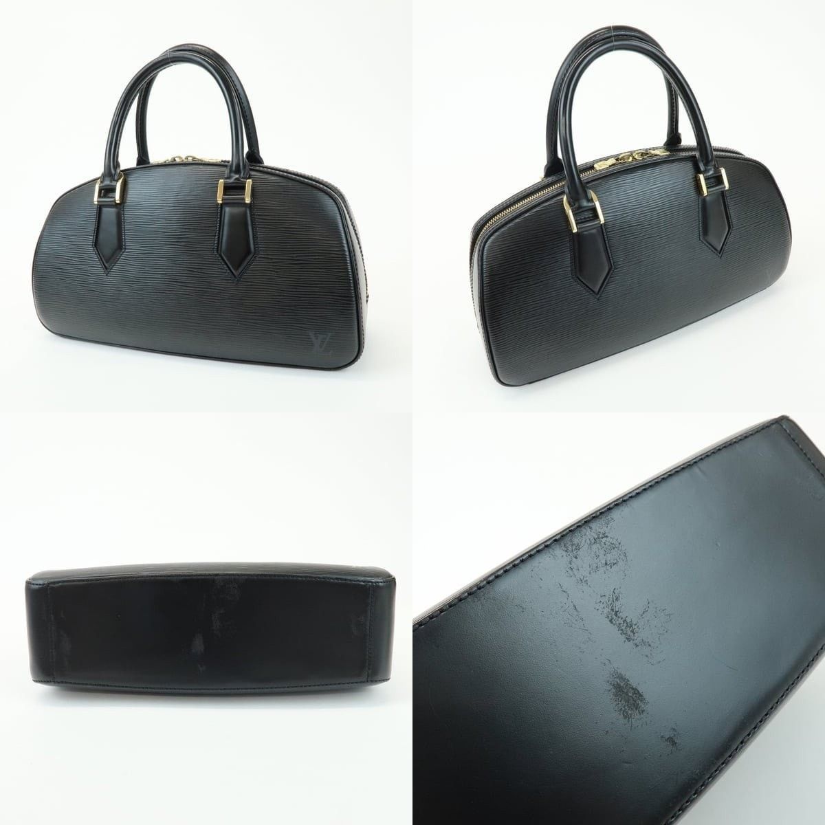 Louis Vuitton Louis Vuitton Epi Jasmine Satchel Leather Black Size ONE SIZE - 3 Thumbnail