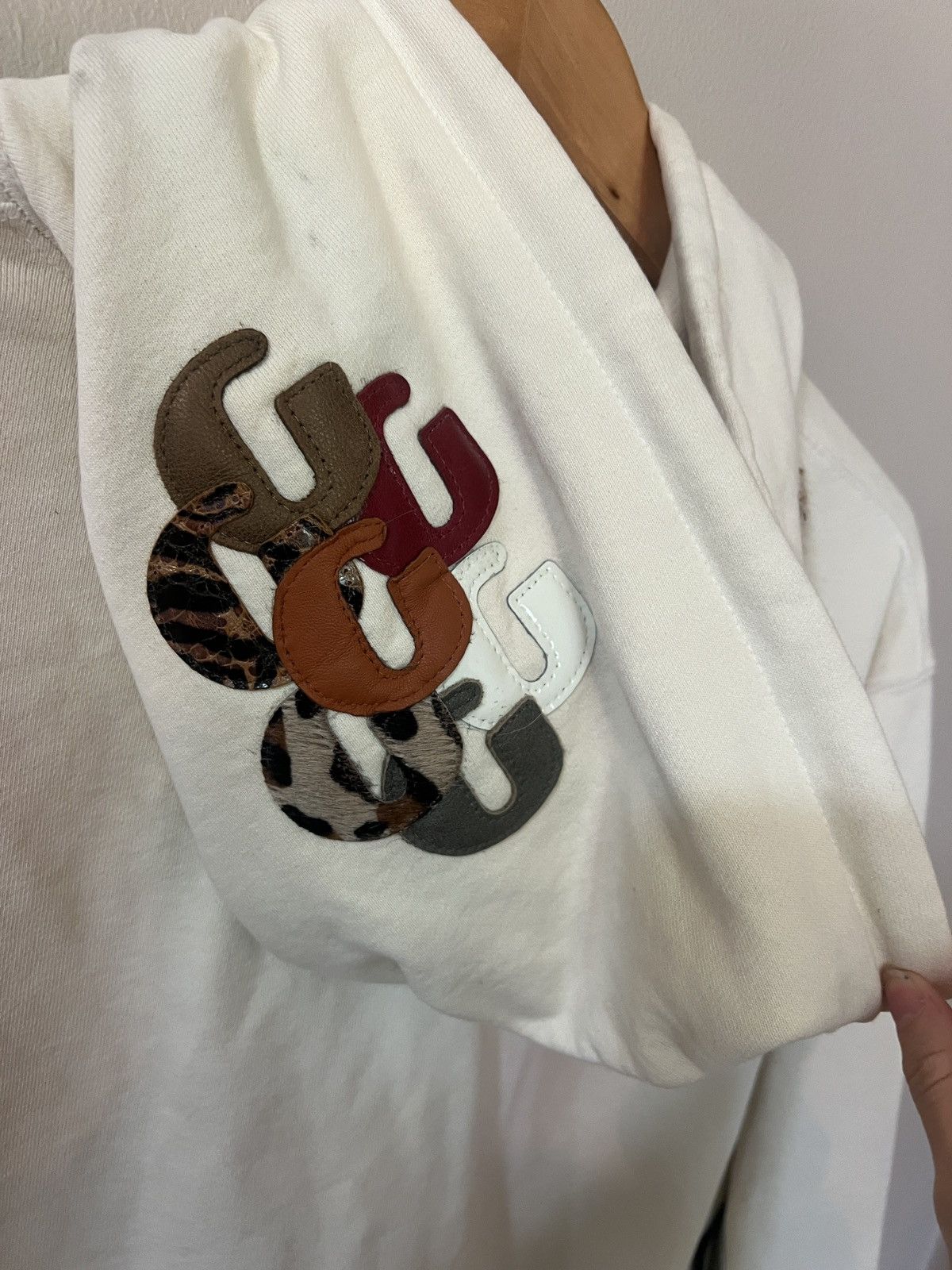 Gallery Dept. G-PATCH FUCKED UP LOGO HOODIE BY GALLERY DEPT Size US M / EU 48-50 / 2 - 3 Thumbnail