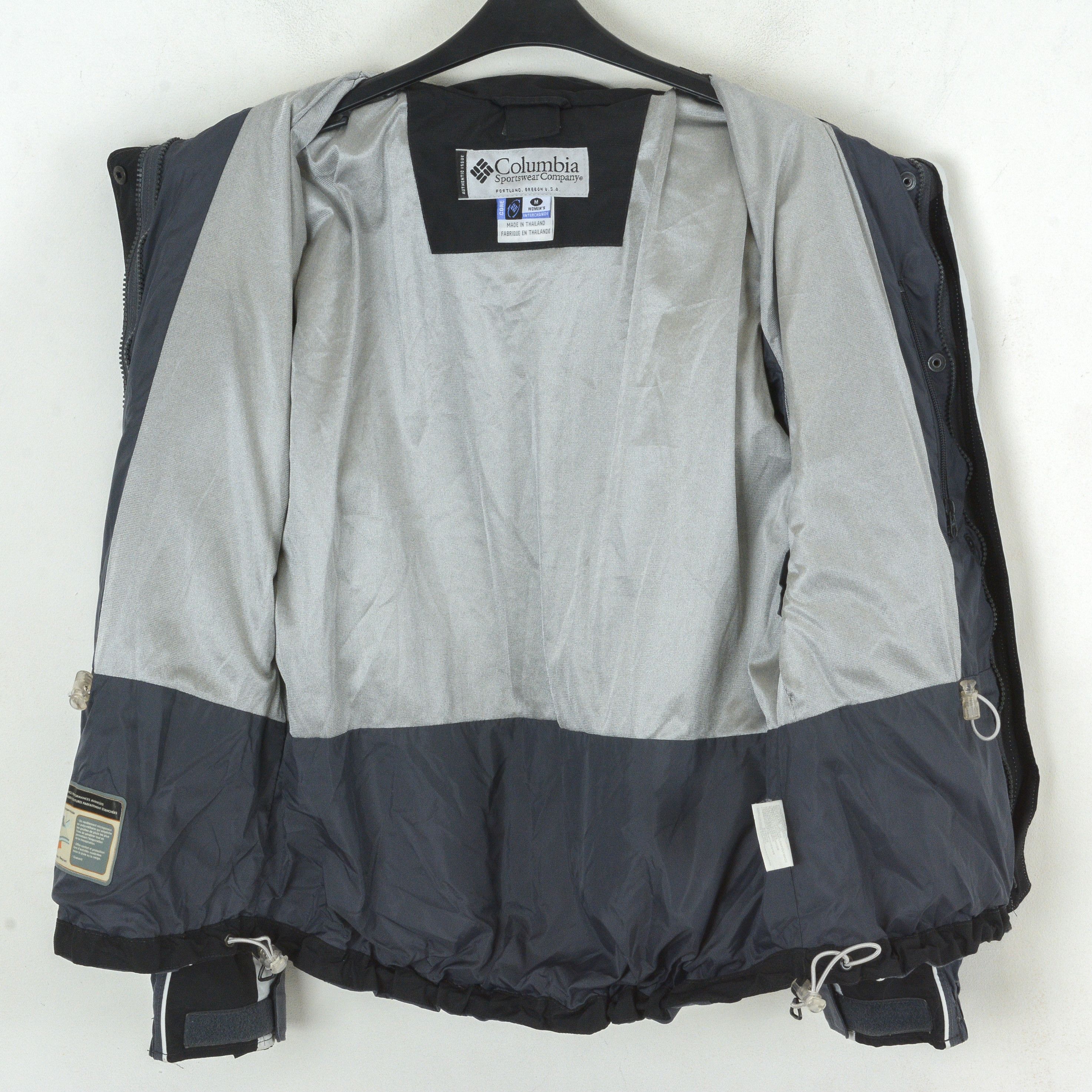 Columbia OMNI-TECH Women M Waterproof Breathable Hooded Jacket Coat Size M / US 6-8 / IT 42-44 - 2 Thumbnail