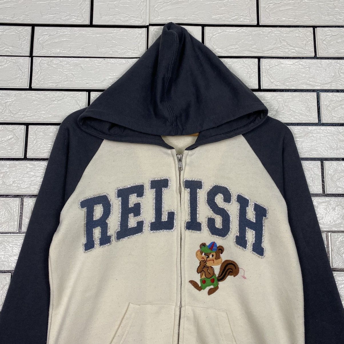Japanese Brand 📌Vintage Zipper Hoodie Rough Union Made Big Logo Size US M / EU 48-50 / 2 - 4 Thumbnail
