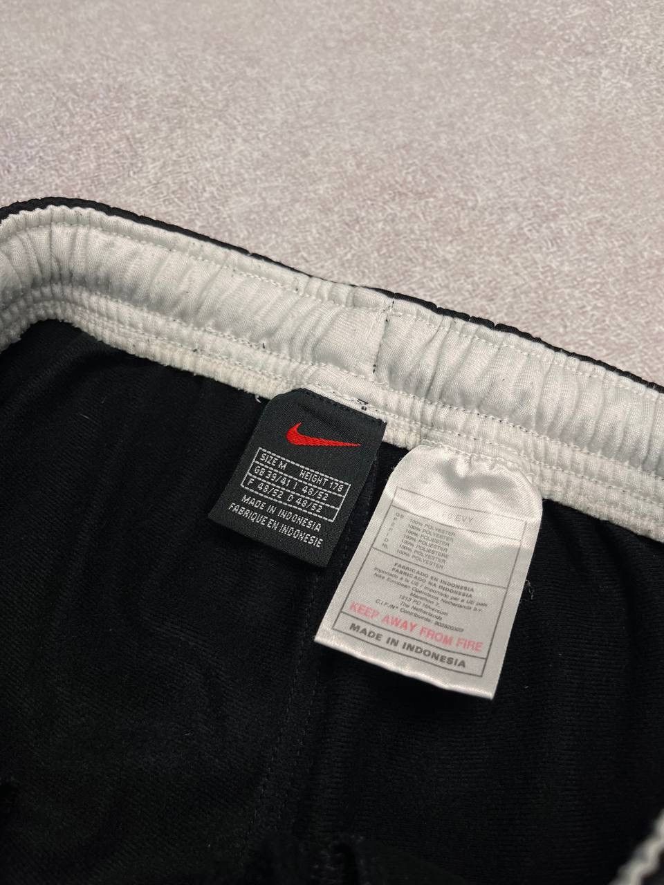 Nike × Vintage VINTAGE NIKE SWOOSH BAGGY FLARED TRACK PANTS FLARED Y2K L Size US 32 / EU 48 - 4 Thumbnail