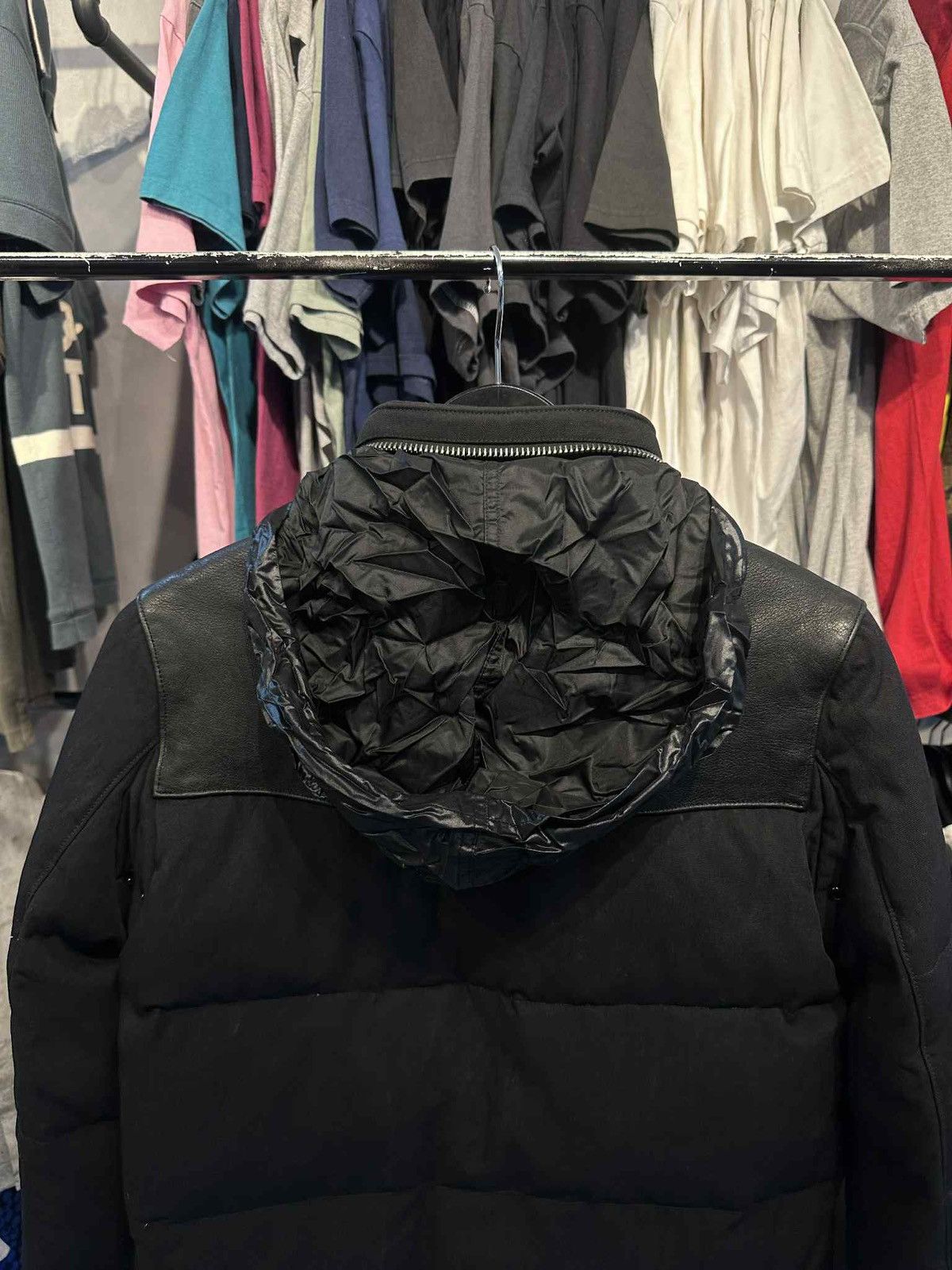 Saint Laurent Paris Saint Laurent Paris Leather Vest Puffer Jacket Size US S / EU 44-46 / 1 - 5 Thumbnail