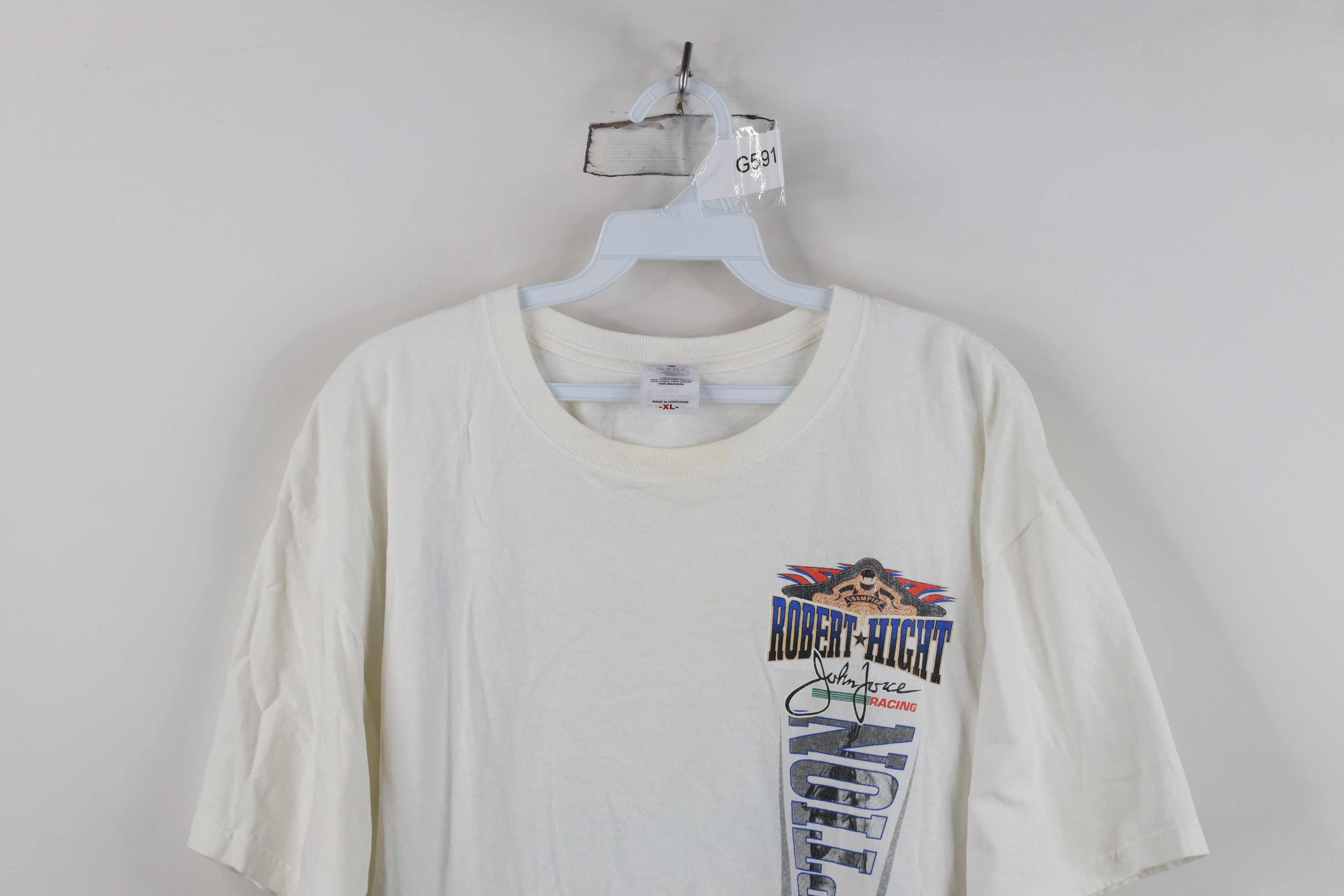 Vintage Vintage Y2K John Force Robert Hight Redemption T-Shirt Size US XL / EU 56 / 4 - 2 Thumbnail