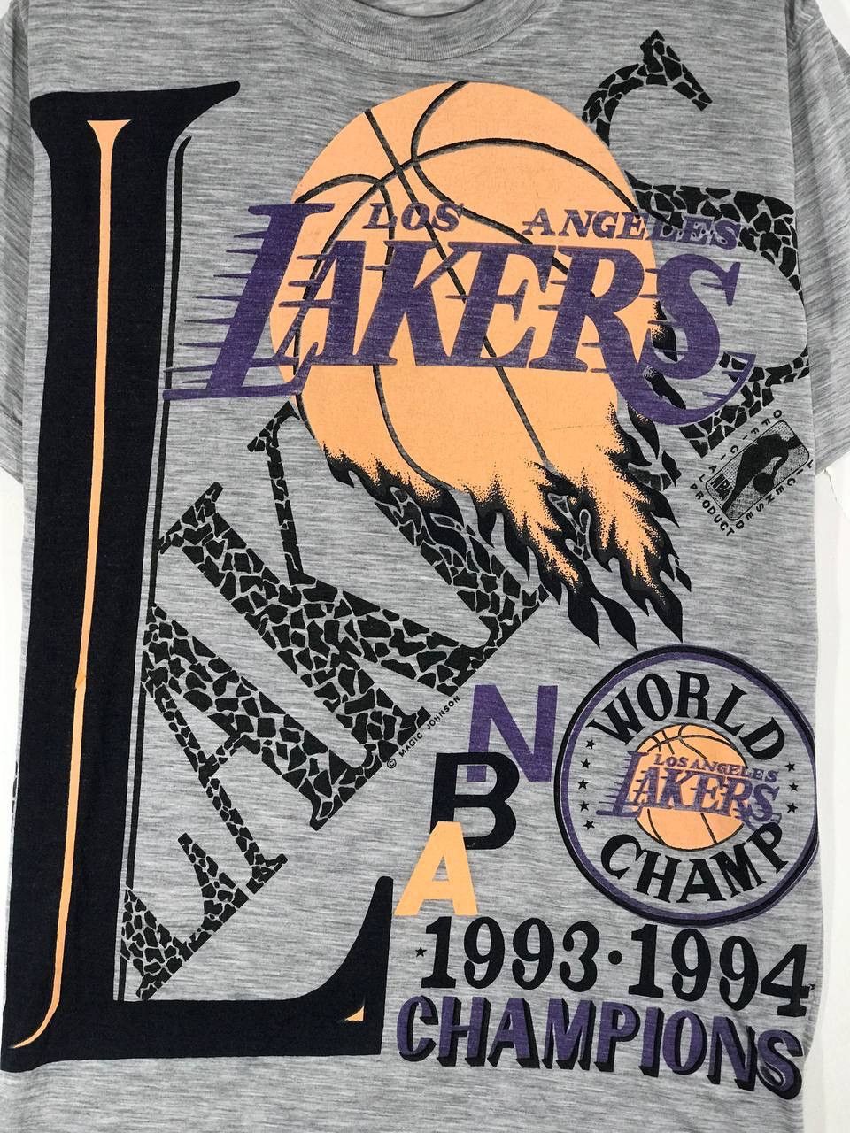 NBA × Vintage vintage Lakers nba champion 94-95 Size US L / EU 52-54 / 3 - 4 Thumbnail