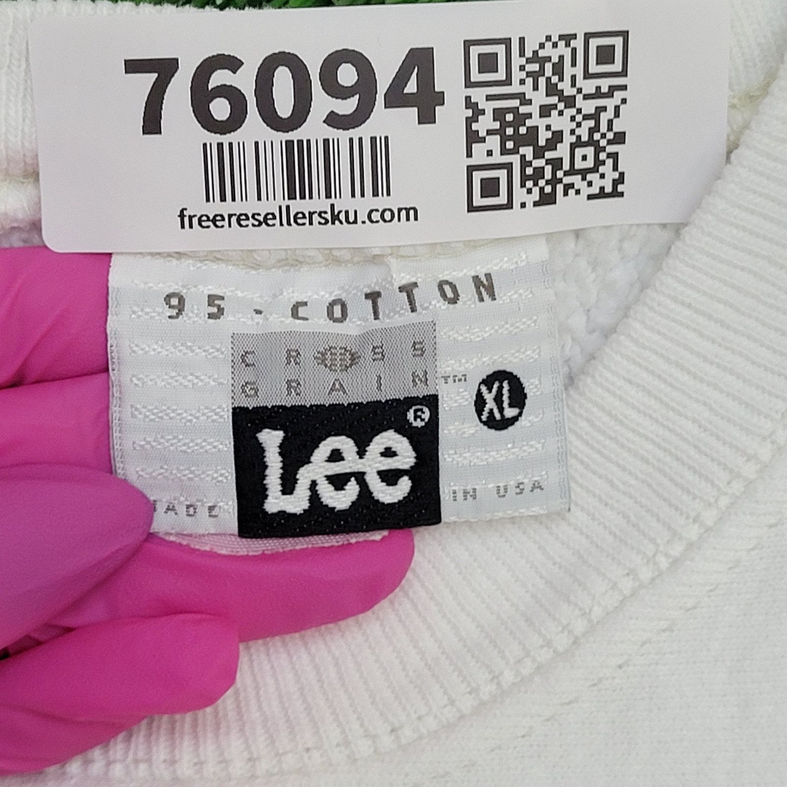 Lee Vintage 1992 Boundaries Sweatshirt Womens XL 23x25 USA Size XL / US 12-14 / IT 48-50 - 8 Thumbnail