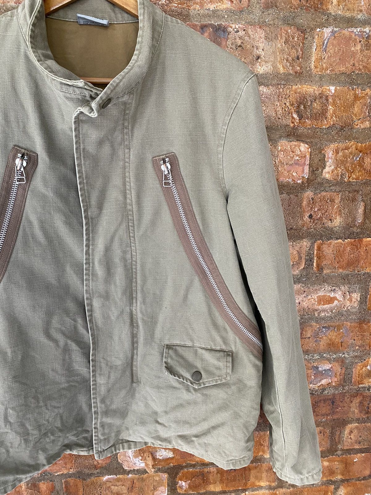 Japanese Brand 1990s Westborne Japan Large “5 zip” Dual Zipper 180 Degree Size US L / EU 52-54 / 3 - 5 Thumbnail