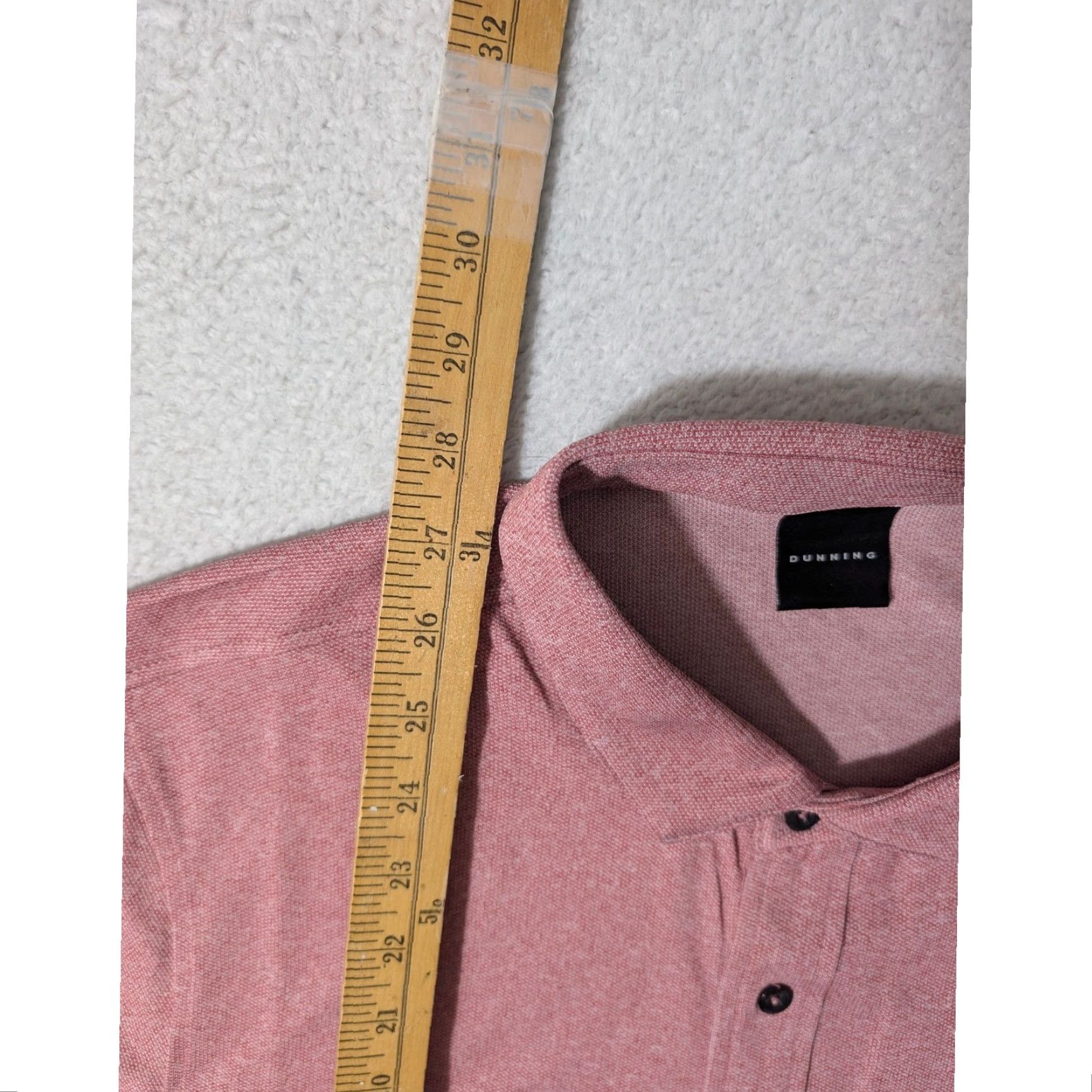 Pinko Dunning Button-Up Shirt Mens M Pink Short Sleeve Golf Pique Pocket Shirt Size US M / EU 48-50 / 2 - 3 Thumbnail