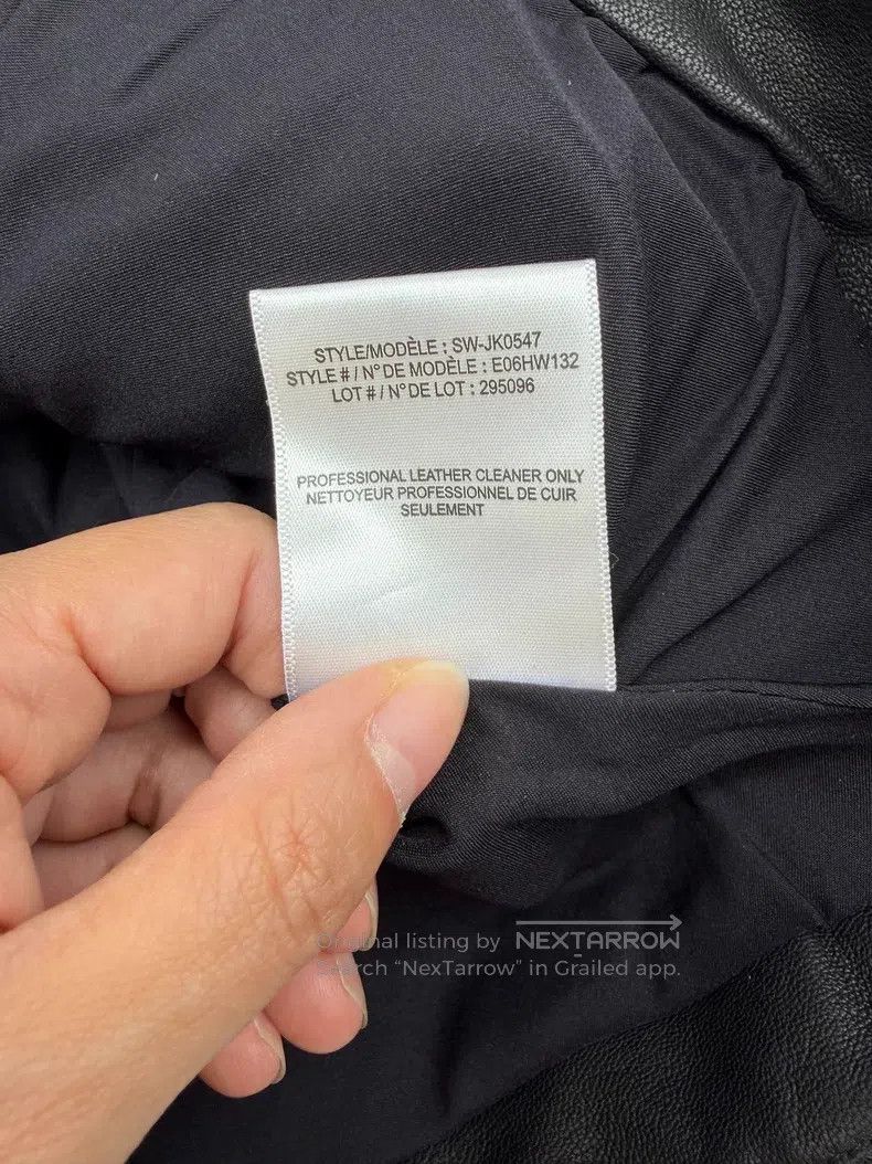 Helmut Lang Helmut Lang Dark deconstructed leather jacket Size M / US 6-8 / IT 42-44 - 6 Thumbnail