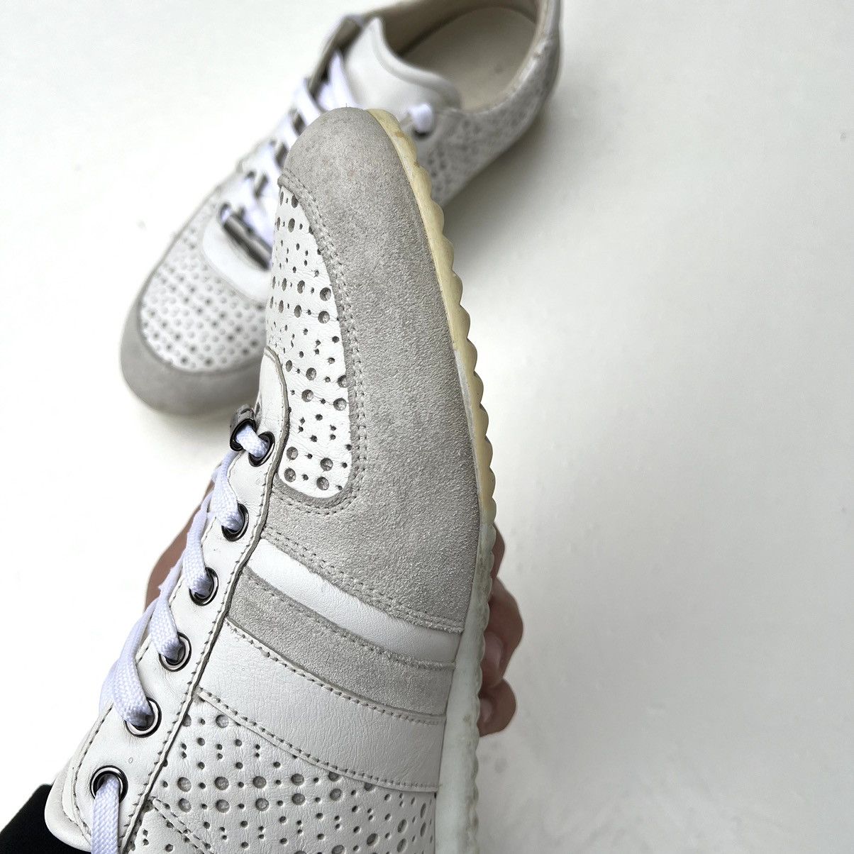Dolce & Gabbana DOLCE & GABBANA Low Top Leather Sneakers Size US 8 / EU 41 - 7 Thumbnail