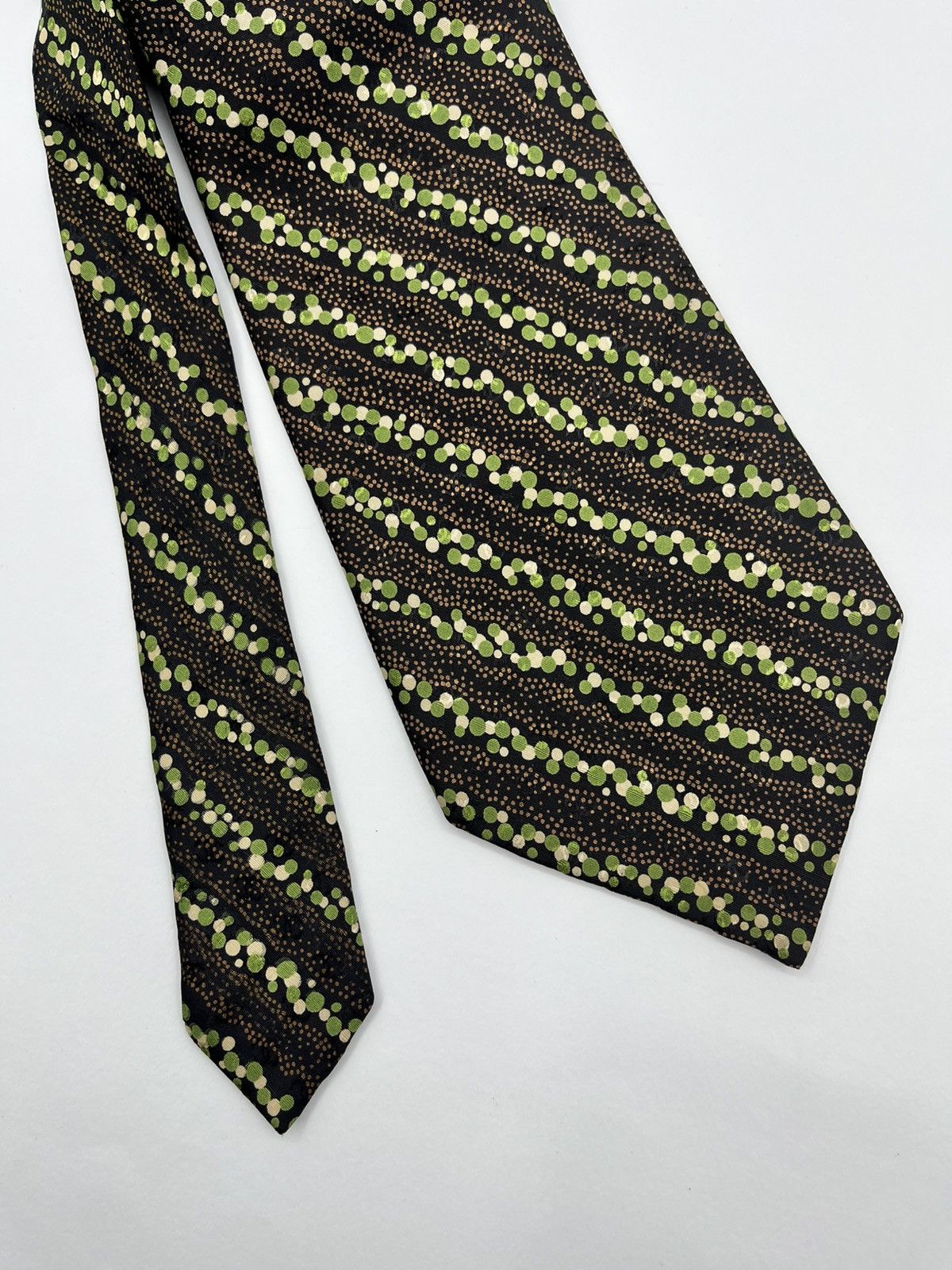 Chanel Vintage Men’s Silk Tie – Chanel (Soie, Made in France) Size ONE SIZE - 2 Thumbnail