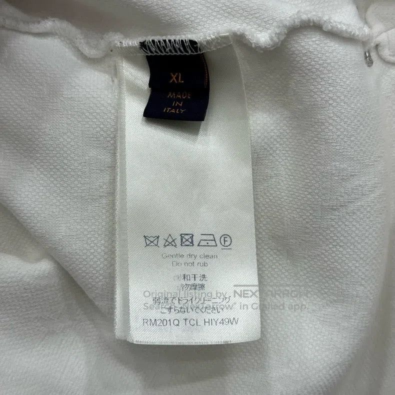 Louis Vuitton Louis Vuitton White dark grain presbyopic pocket short sle Size US XL / EU 56 / 4 - 5 Thumbnail