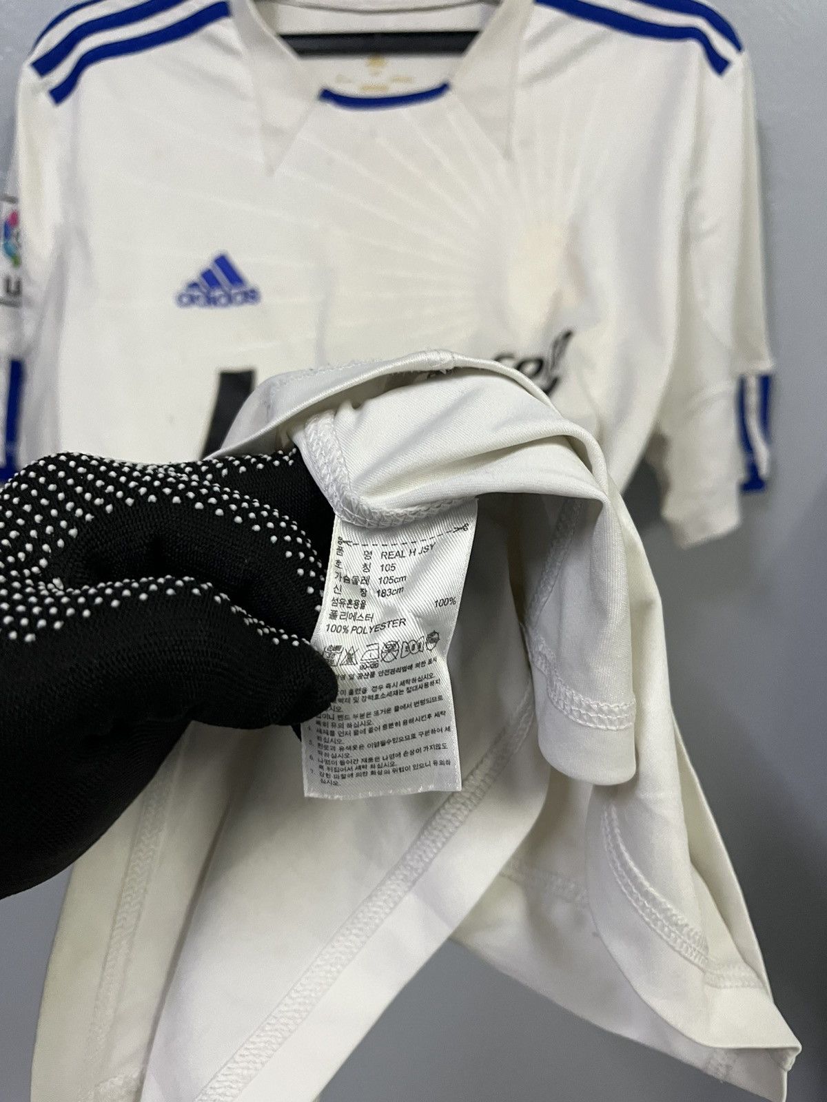 Vintage VINTAGE JERSEY REAL MADRID Size US L / EU 52-54 / 3 - 8 Thumbnail