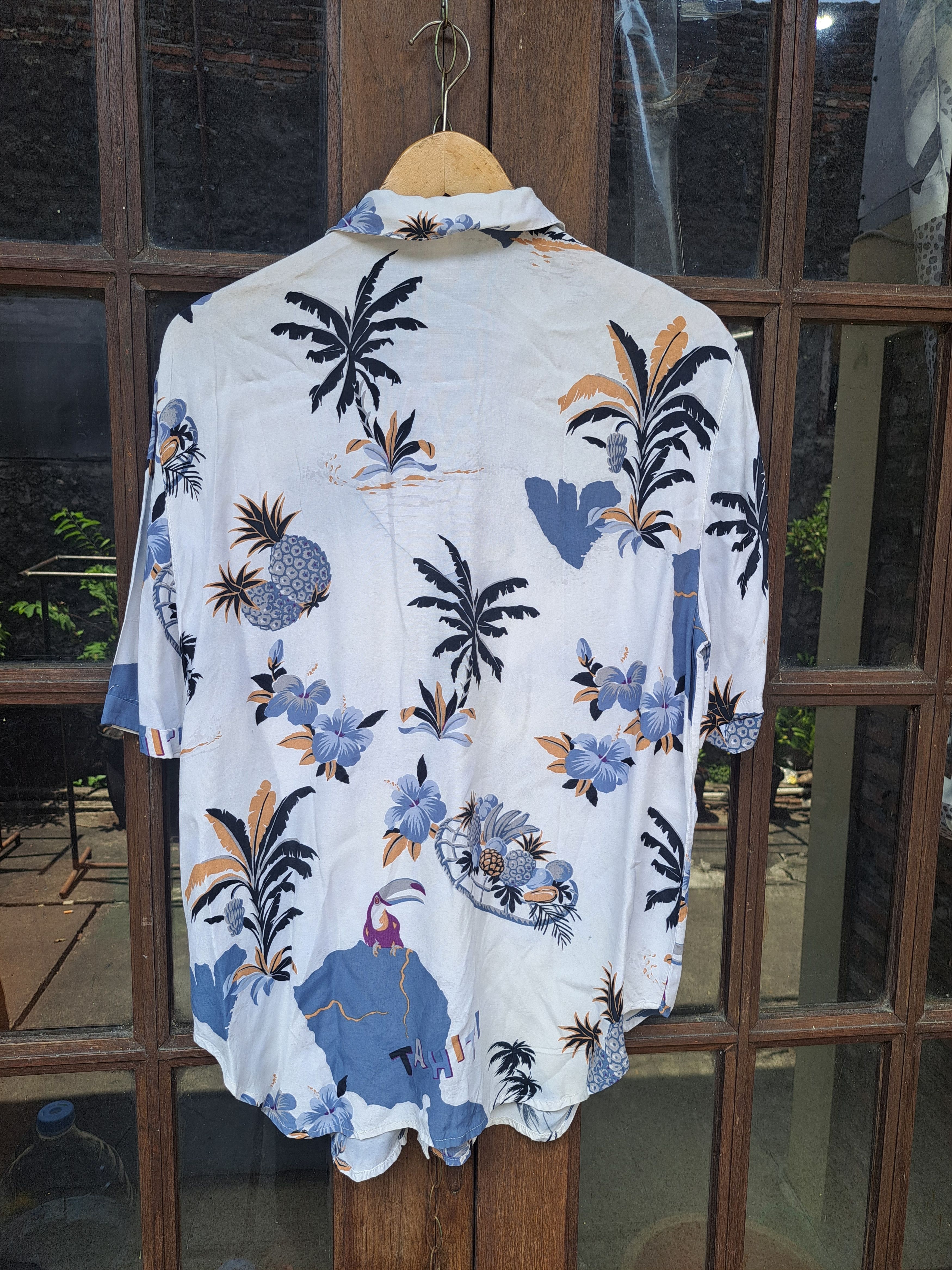 Krizia Vintage 90s KRIZIA POI Hawaiian Rayon Shirts Women Large Size L / US 10 / IT 46 - 3 Thumbnail
