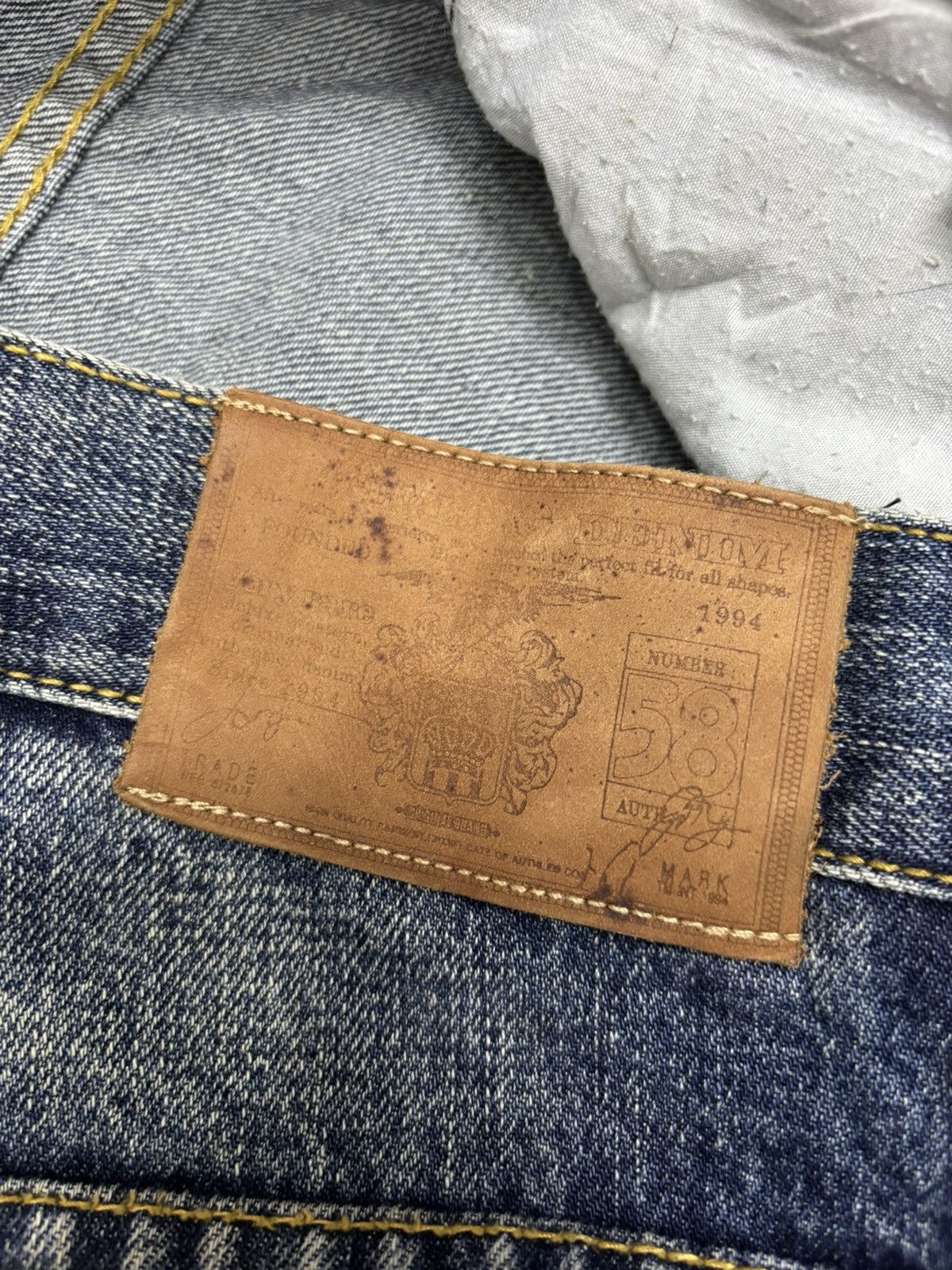 Dolce & Gabbana Dolce & Gabbana 🇮🇹 Distressed ZigZag Denim Jeans Rare Size US 36 / EU 52 - 13 Thumbnail