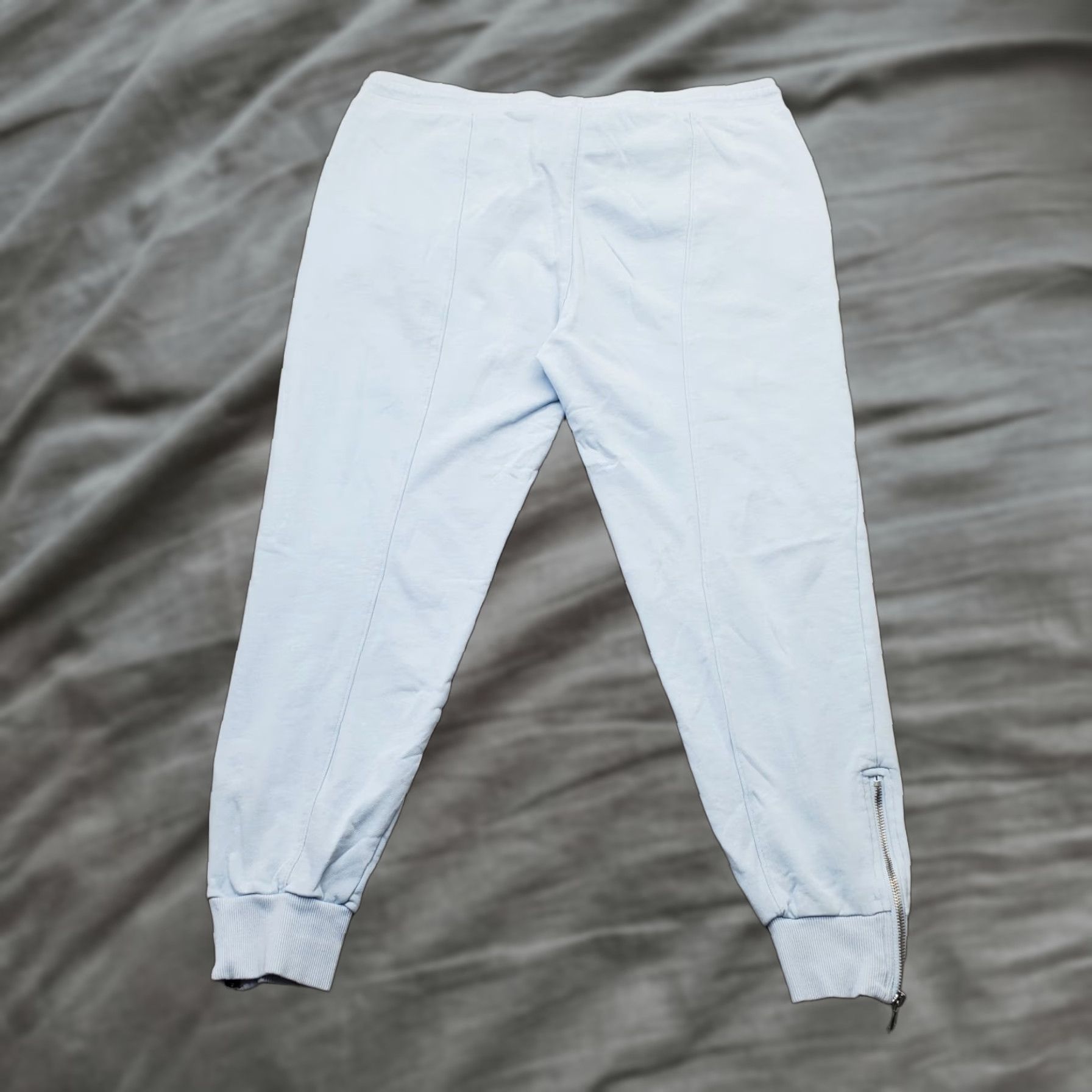 DKNY DKNY Sport Jogger Pants Womens Size L Blue Loose Fit Tapered Leg Drawstring Waist XS? Size 36" / US 14 / IT 50 - 1 Thumbnail