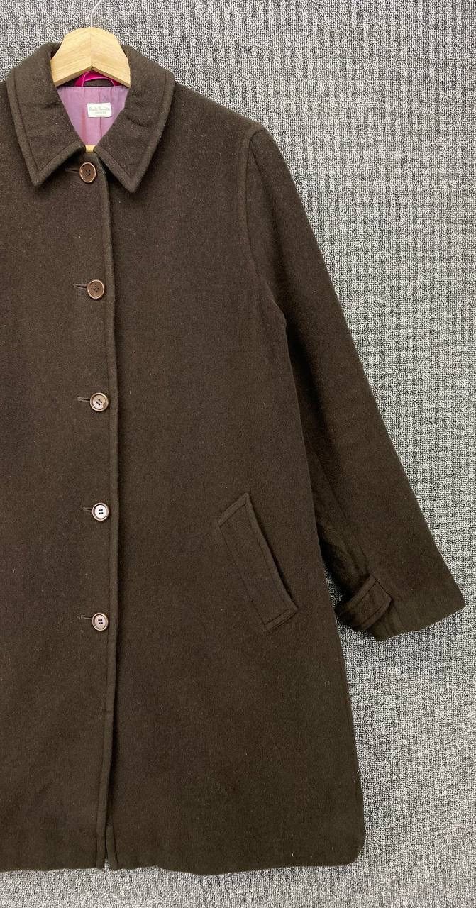 Paul Smith Vintage Paul Smith Women Wool Coat Long Jacket Size S / US 4 / IT 40 - 4 Thumbnail