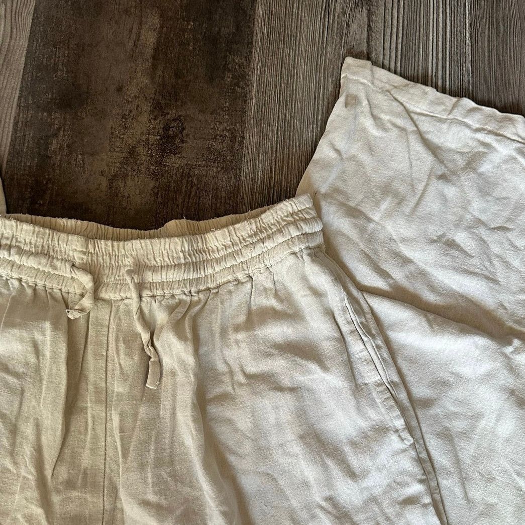 Other sostanza contemporary apparel cream silk pants Size 30" / US 8 / IT 44 - 2 Thumbnail
