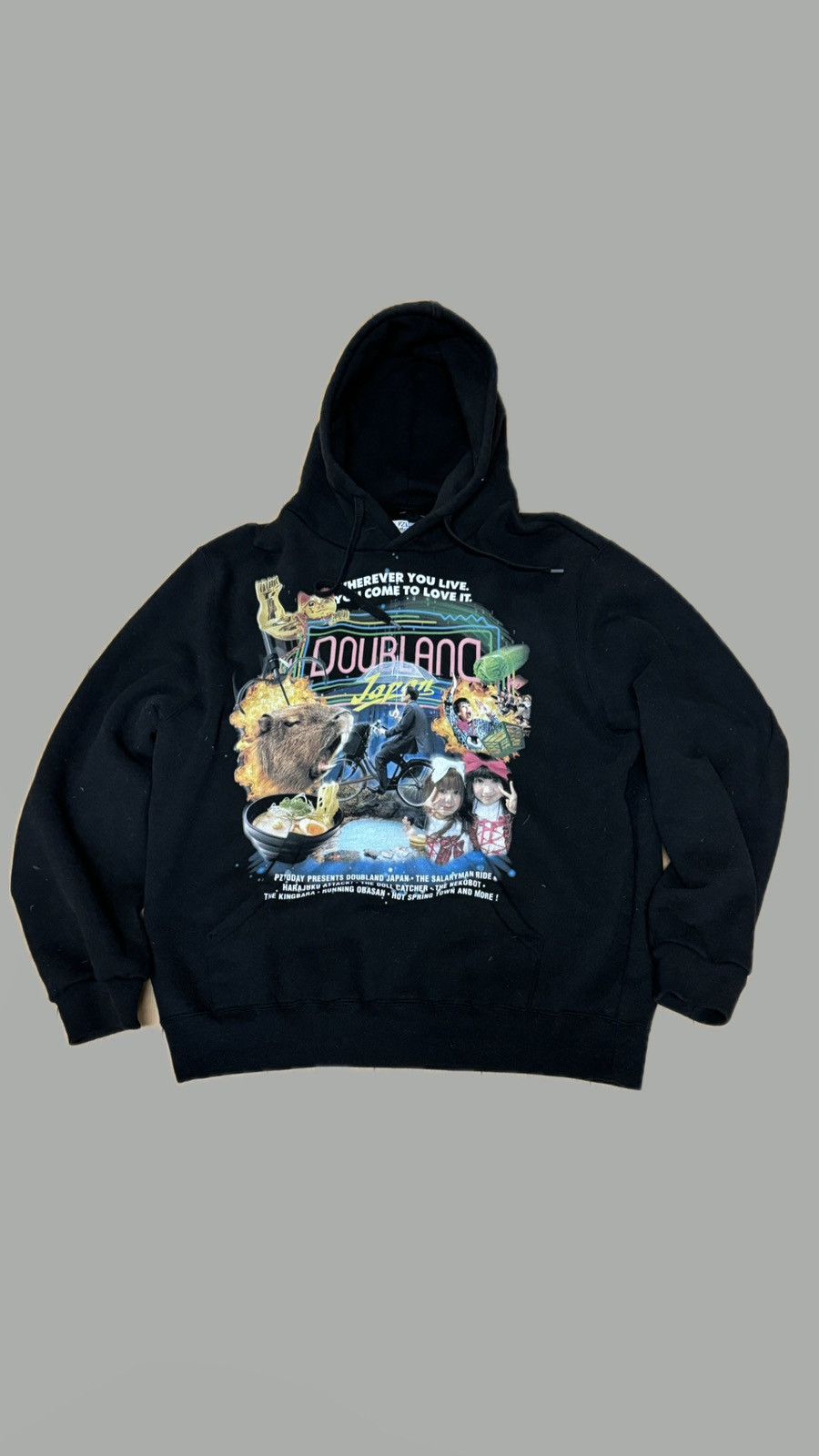 パーカー doublet chaos pathes hoodie Doublet Doublet SS18 Chaos Patch Hoodie | Grailed