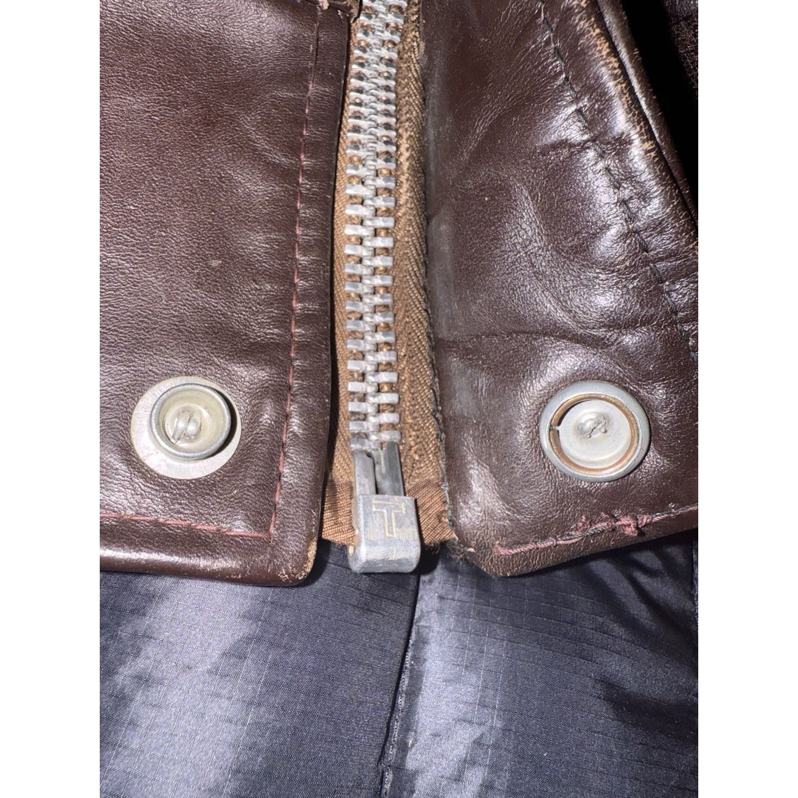 Schott Schott NYC Leather Flight Jacket I-S-674-M-S sz 42 USA Made Size US M / EU 48-50 / 2 - 11 Thumbnail
