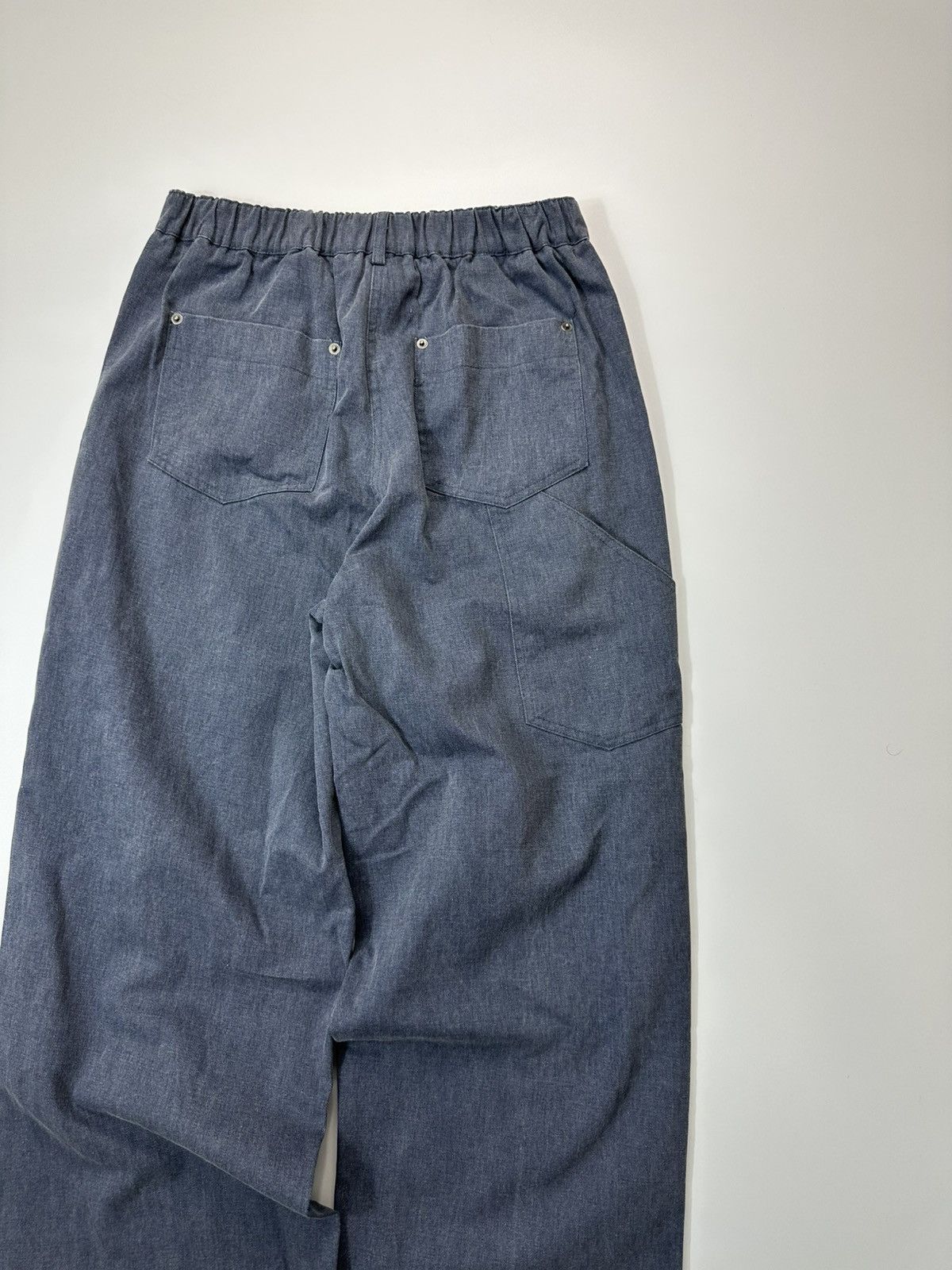 Other Africa Baggy Oversizw Pants Made In Korea Blue Size US 35 - 9 Thumbnail