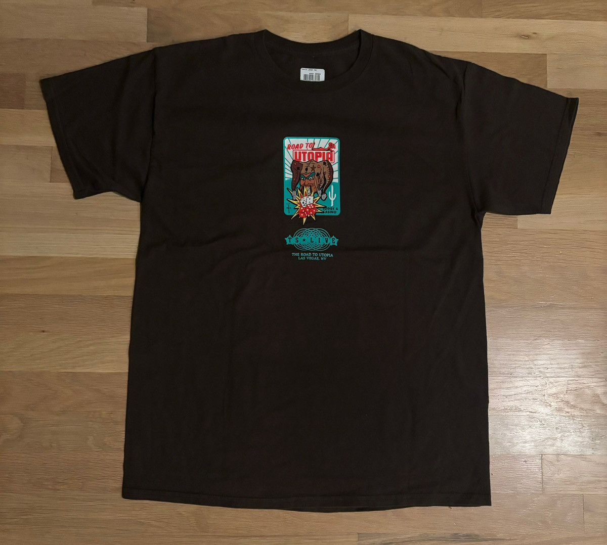 Travis Scott Travis Scott Cactus Jack Joker Las Vegas Road to Utopia Tee Size US XL / EU 56 / 4 - 1 Thumbnail