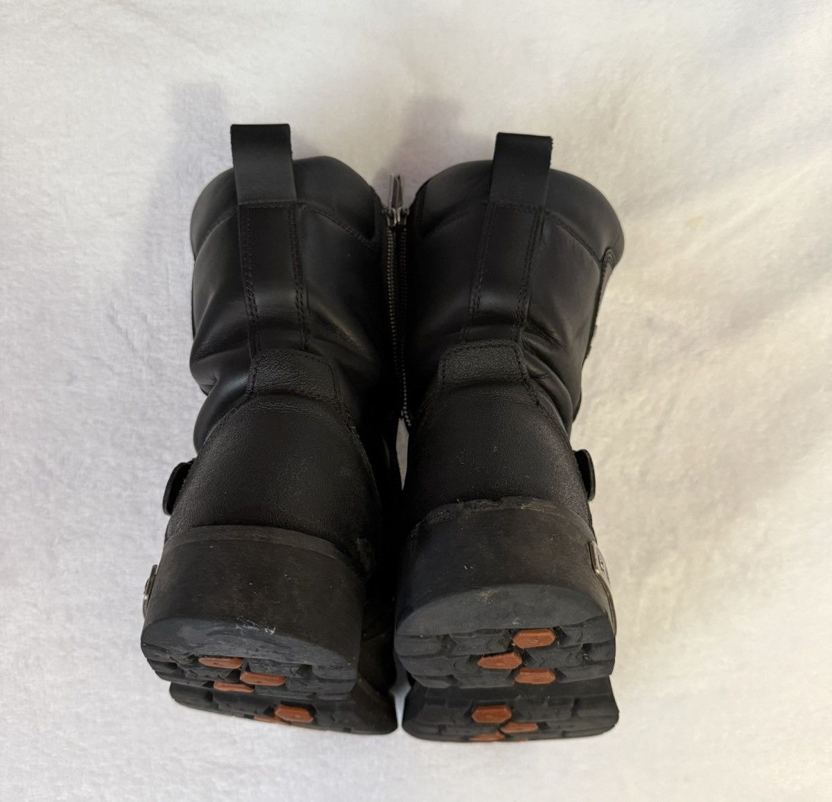 Harley Davidson Harley-Davidson mens size 8.5 black leather biker shift boot Size US 8.5 / EU 41-42 - 10 Thumbnail