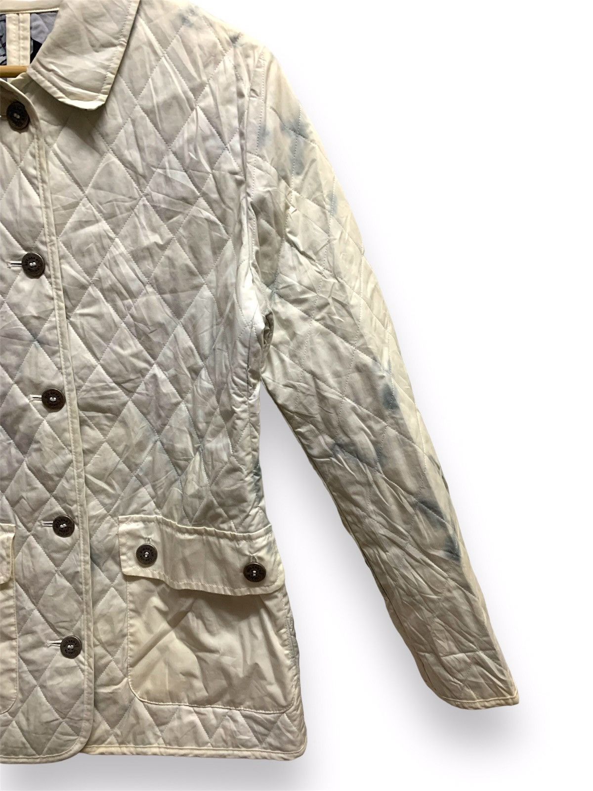 Burberry × Vintage Vintage 🔥BURBERRY🔥 Reversible Jacket Women Button Size S / US 4 / IT 40 - 12 Thumbnail