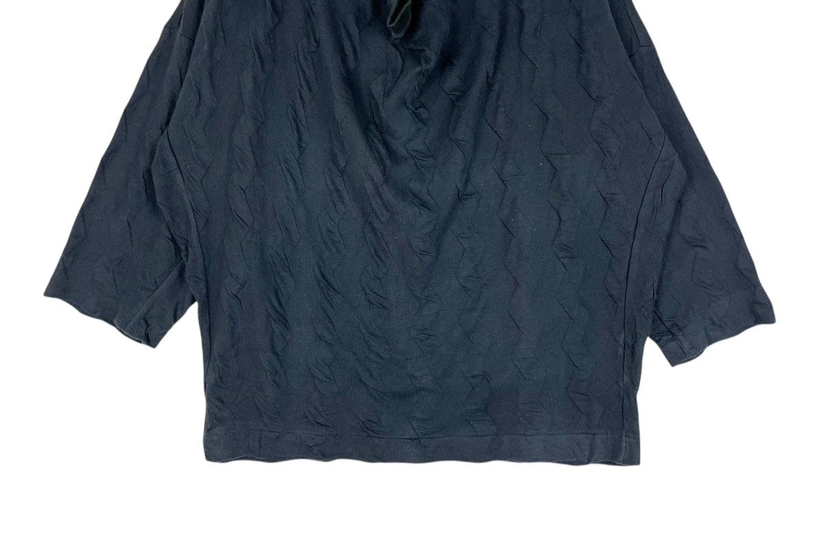 Issey Miyake Plantation by Issey Miyake Open Collar Sweatshirt Size M / US 6-8 / IT 42-44 - 4 Thumbnail