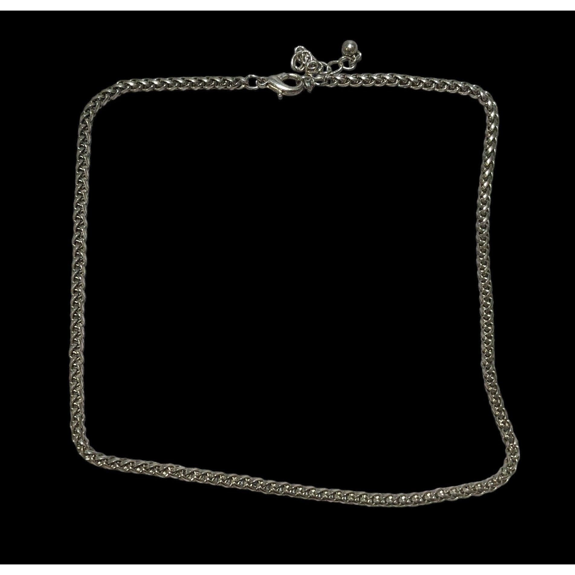 Other Silver Braided Chain Size ONE SIZE - 1 Thumbnail