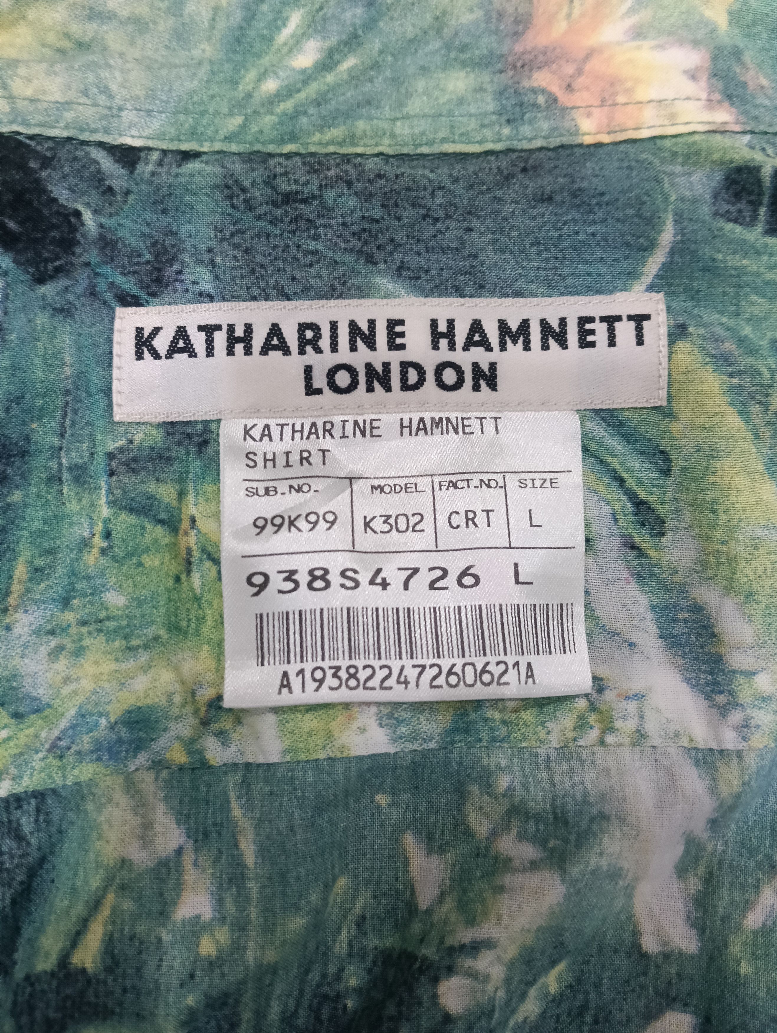 Katharine Hamnett London Katharine Hamnett London Like Yohji Yamamoto Design Size US L / EU 52-54 / 3 - 7 Thumbnail