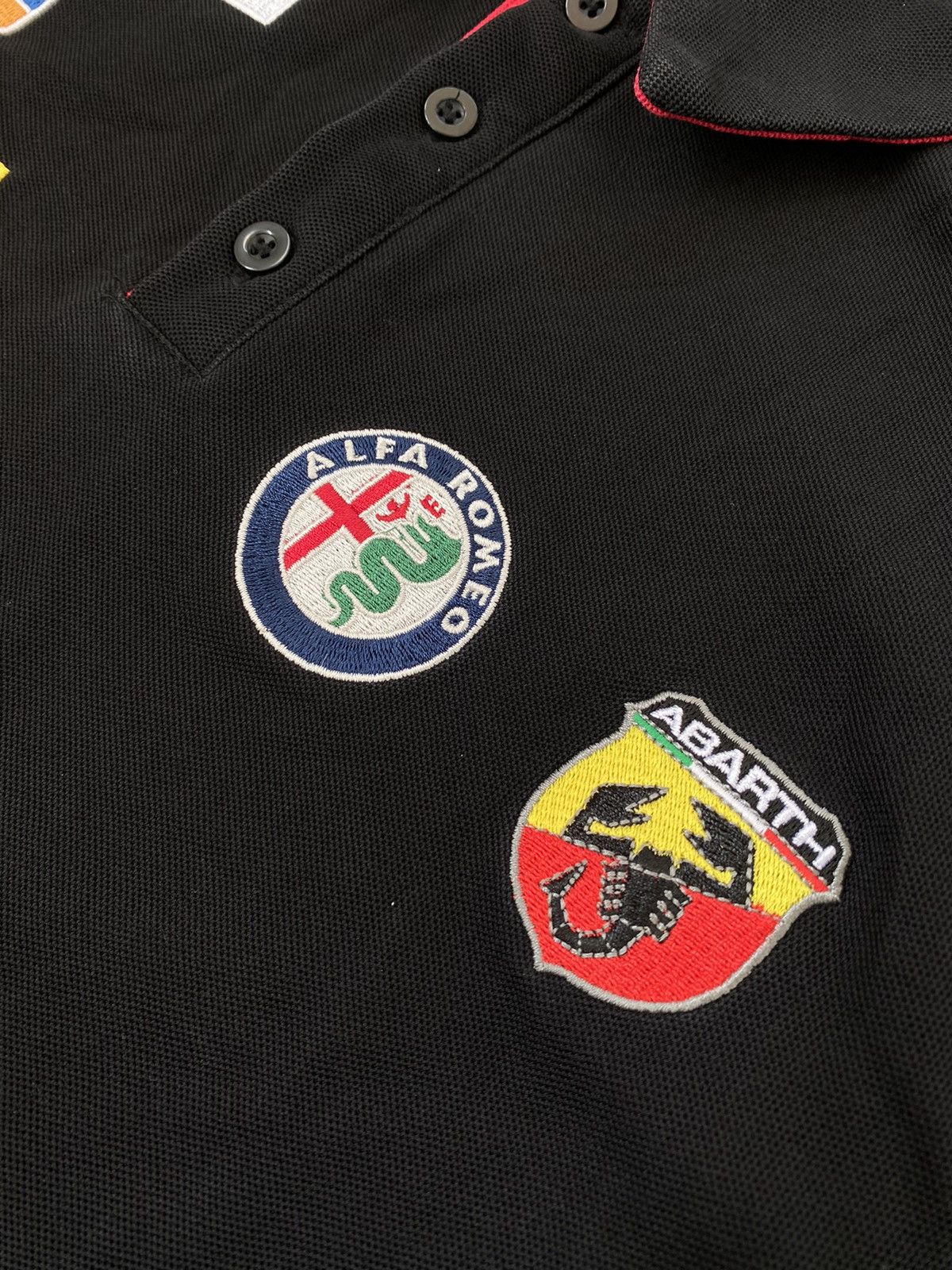 Formula 1 Alfa Romeo Vintage Racing Official Team Racing Polo Y2K Size US S / EU 44-46 / 1 - 5 Thumbnail