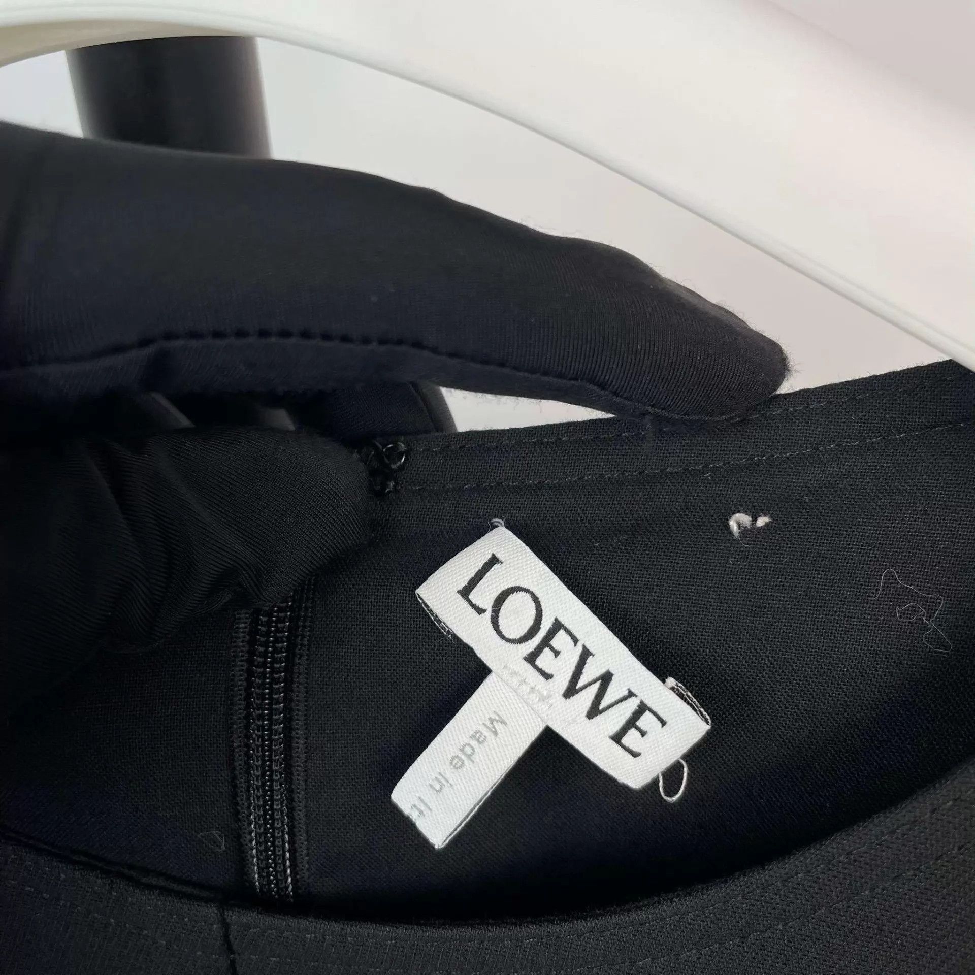 Loewe Loewe suit fabric black dress size 40 Size S / US 4 / IT 40 - 3 Thumbnail
