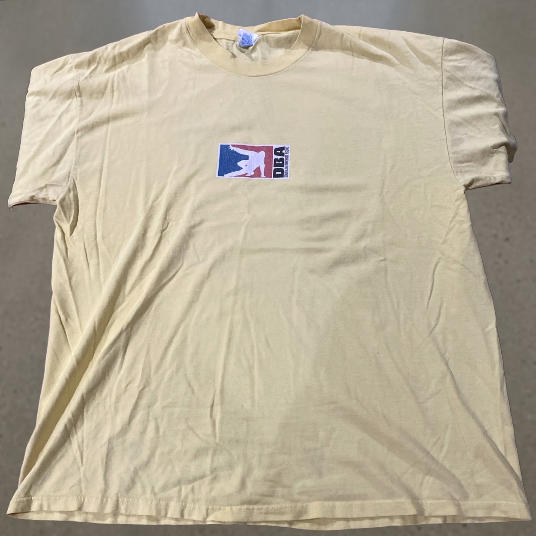 Vintage VINTAGE Screen Stars Breakdancing DBA Downlow Breakin Association XL Yellow Shirt Unisex 1980s Graphic Tee Hip Hop Short Sleeve Size US XL / EU 56 / 4 - 1 Thumbnail