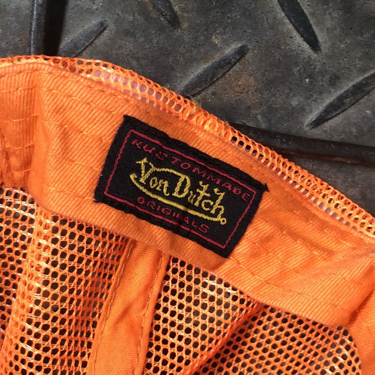 Von Dutch 🚫 SOLD 🚫 Vondutch Y2K UV Protection Visor Trucker Hat Size ONE SIZE - 9 Thumbnail
