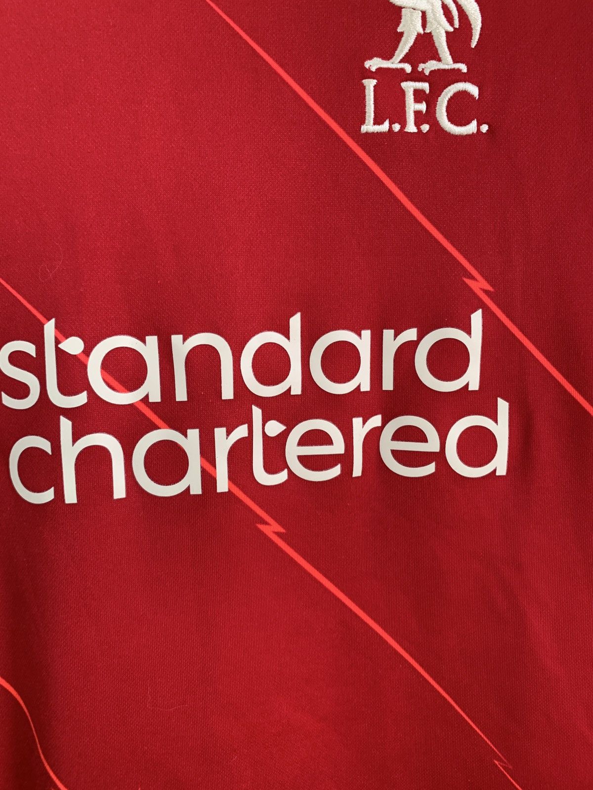 Nike Liverpool 2021 Home Football Shirt Nike Soccer Jersey Sz M Size US M / EU 48-50 / 2 - 11 Thumbnail
