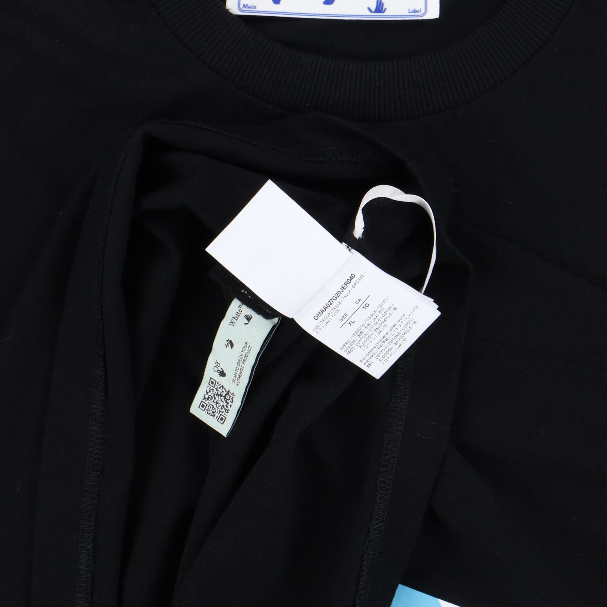 Off-White Black Mykonos Exclusive Arrows T-Shirt Size US XL / EU 56 / 4 - 4 Thumbnail