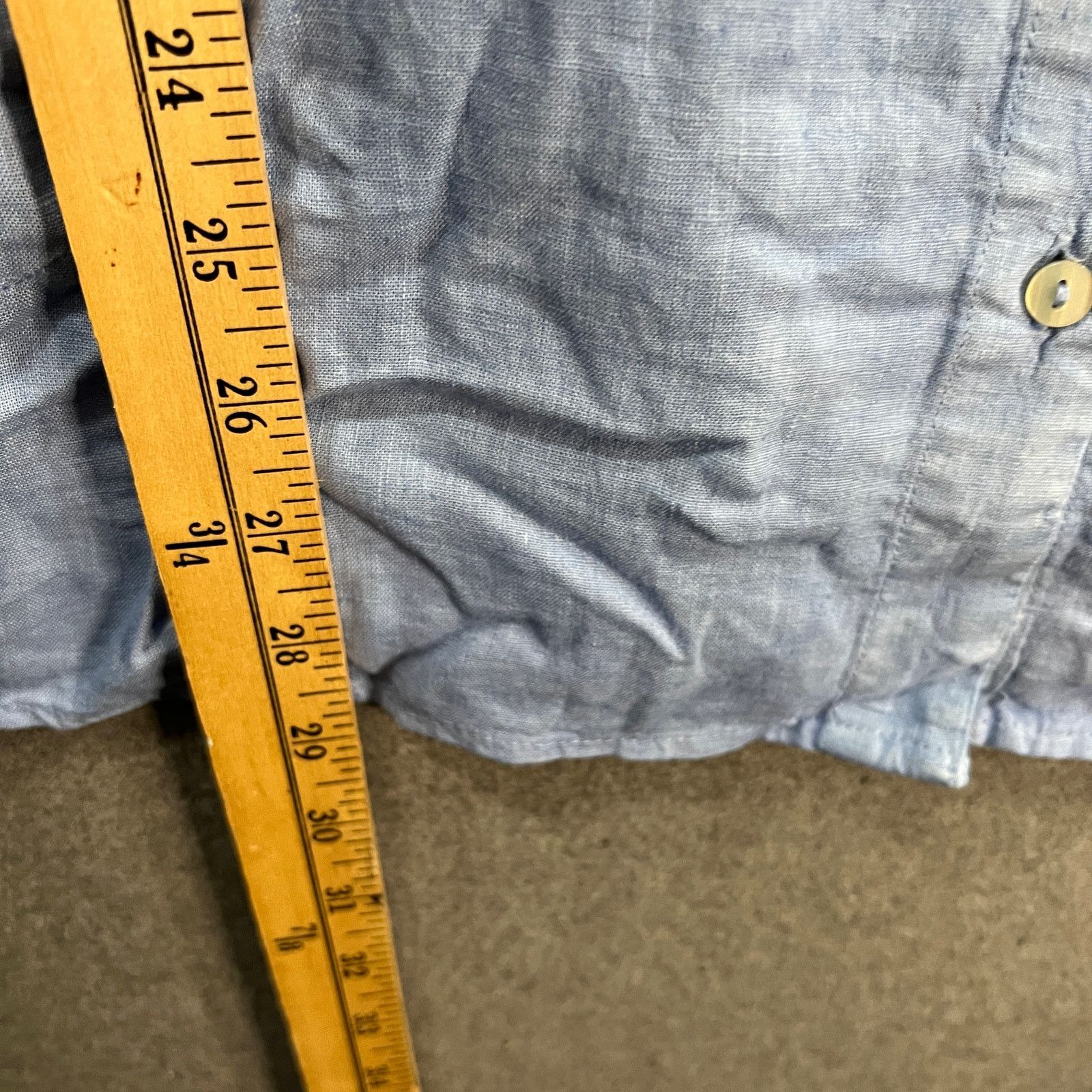 Denim & Co. Denim & Co. Naturals Regular Linen Blend Side Button Tuni Size M / US 6-8 / IT 42-44 - 5 Thumbnail
