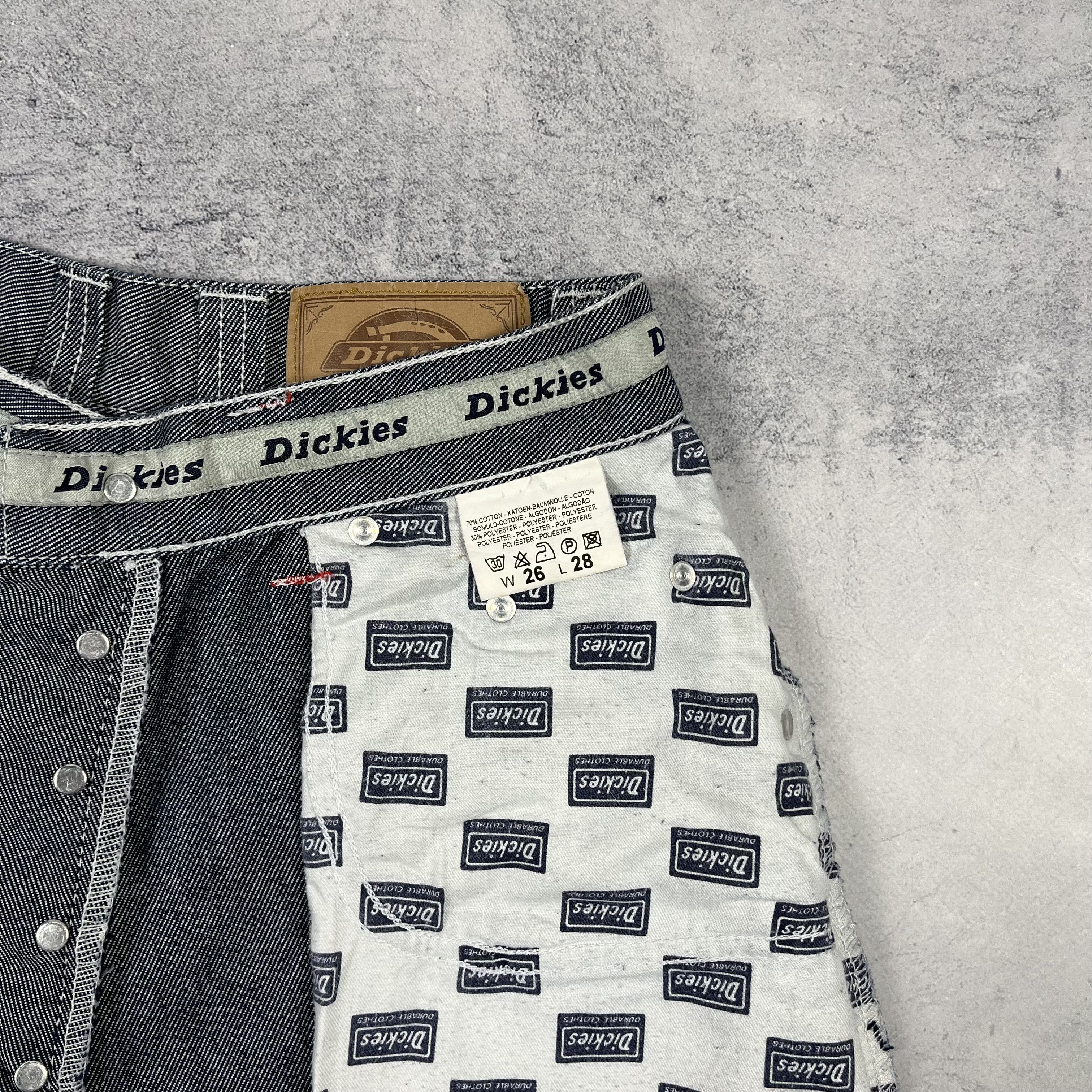 Dickies Vintage Dickies Baggy Silver Blue Pants Jeans 90’s Size US 26 / EU 42 - 21 Thumbnail