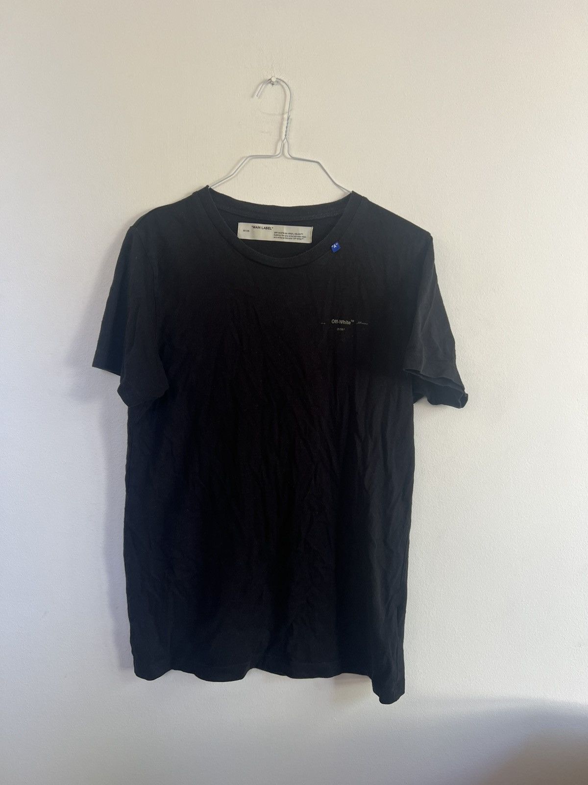 Off-White Off white Backbone Arrow Logo TEE Size US S / EU 44-46 / 1 - 2 Thumbnail