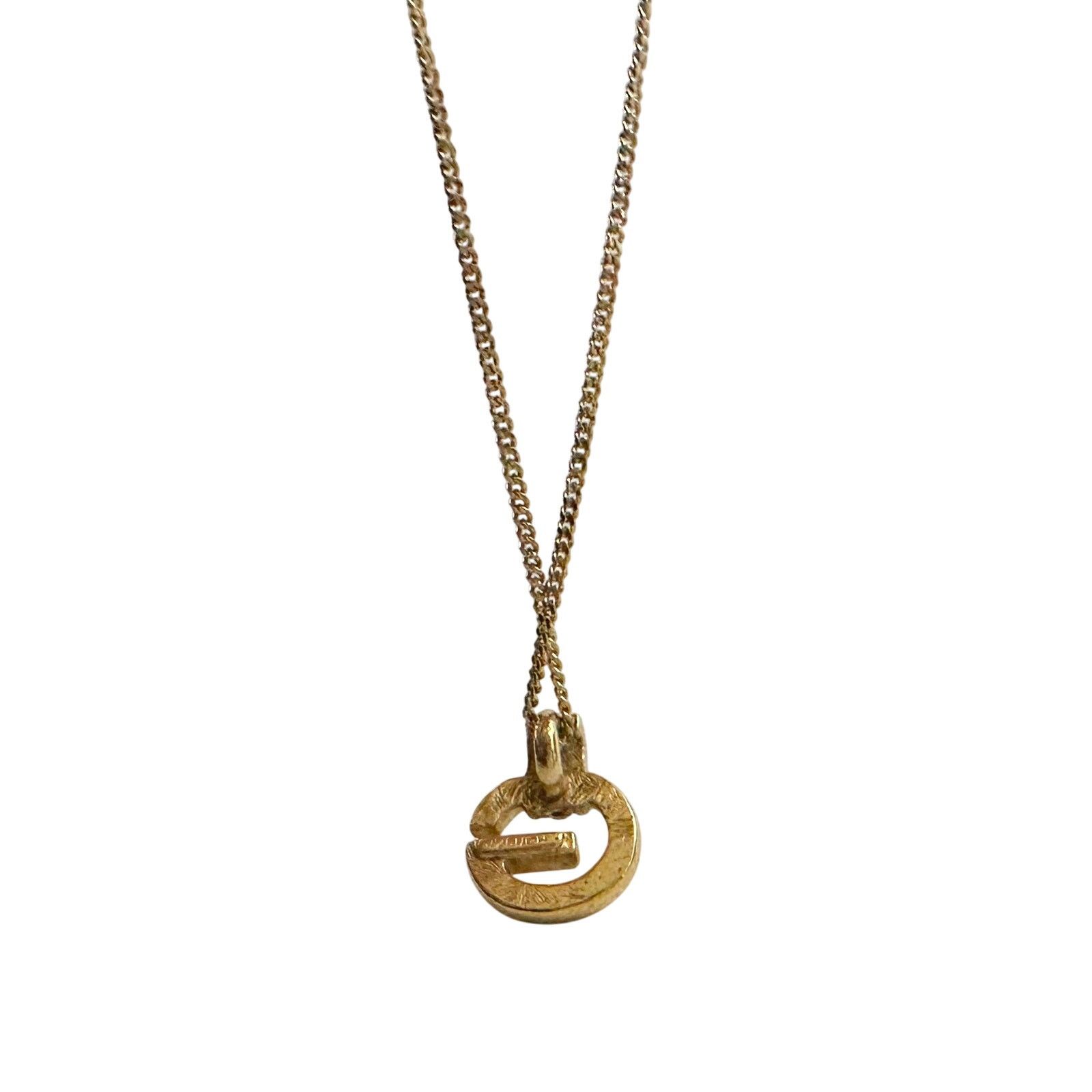 Givenchy Vintage Givenchy Rounded "G" Necklace Gold Plated Size ONE SIZE - 7 Thumbnail