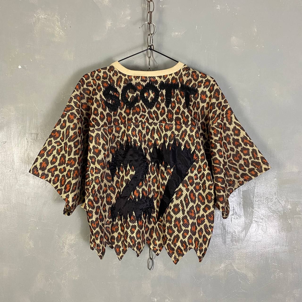 Adidas × Jeremy Scott Adidas Jeremy Scott SS12 Leopard Jersey Size L / US 10 / IT 46 - 6 Thumbnail