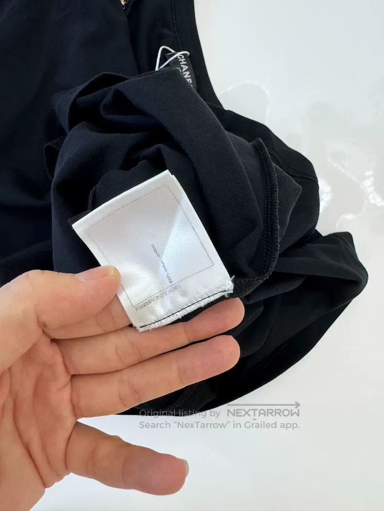 Chanel Chanel Black short sleeves Size XS / US 0-2 / IT 36-38 - 6 Thumbnail