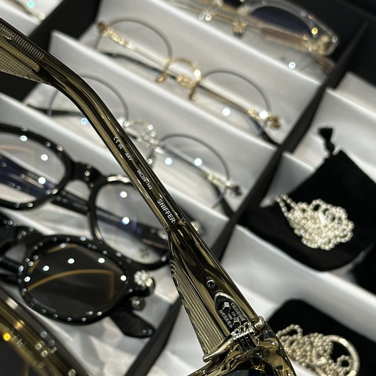 Chrome Hearts CHROME HEARTS SNIFFER SUNGLASSES Size ONE SIZE - 7 Thumbnail