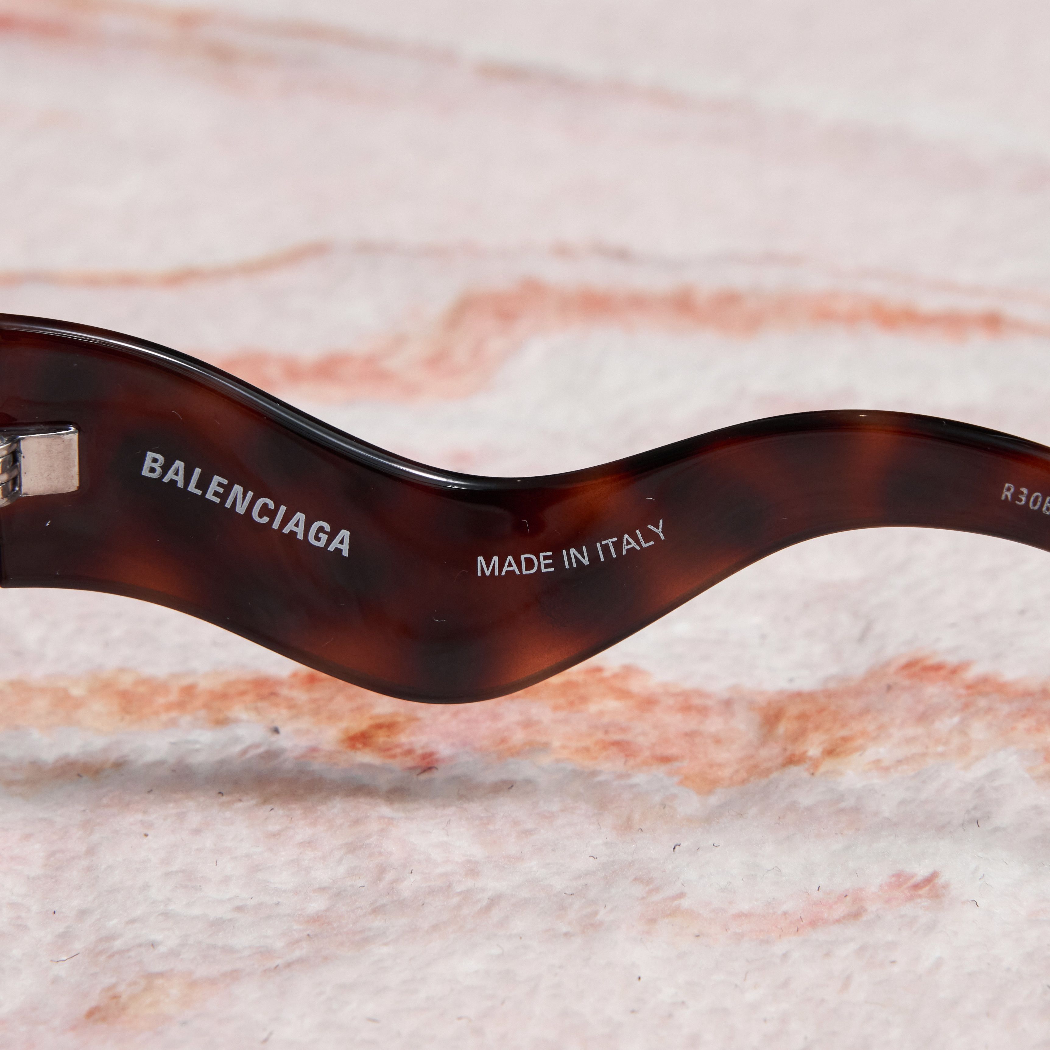 Balenciaga BALENCIAGA BB0320S 002 Sunglasses BROWN Size ONE SIZE - 5 Thumbnail
