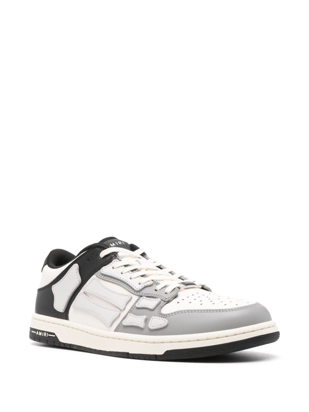 o1s1wg110625 Two-Tone Skelton Low-Top Sneakers in Multicolor