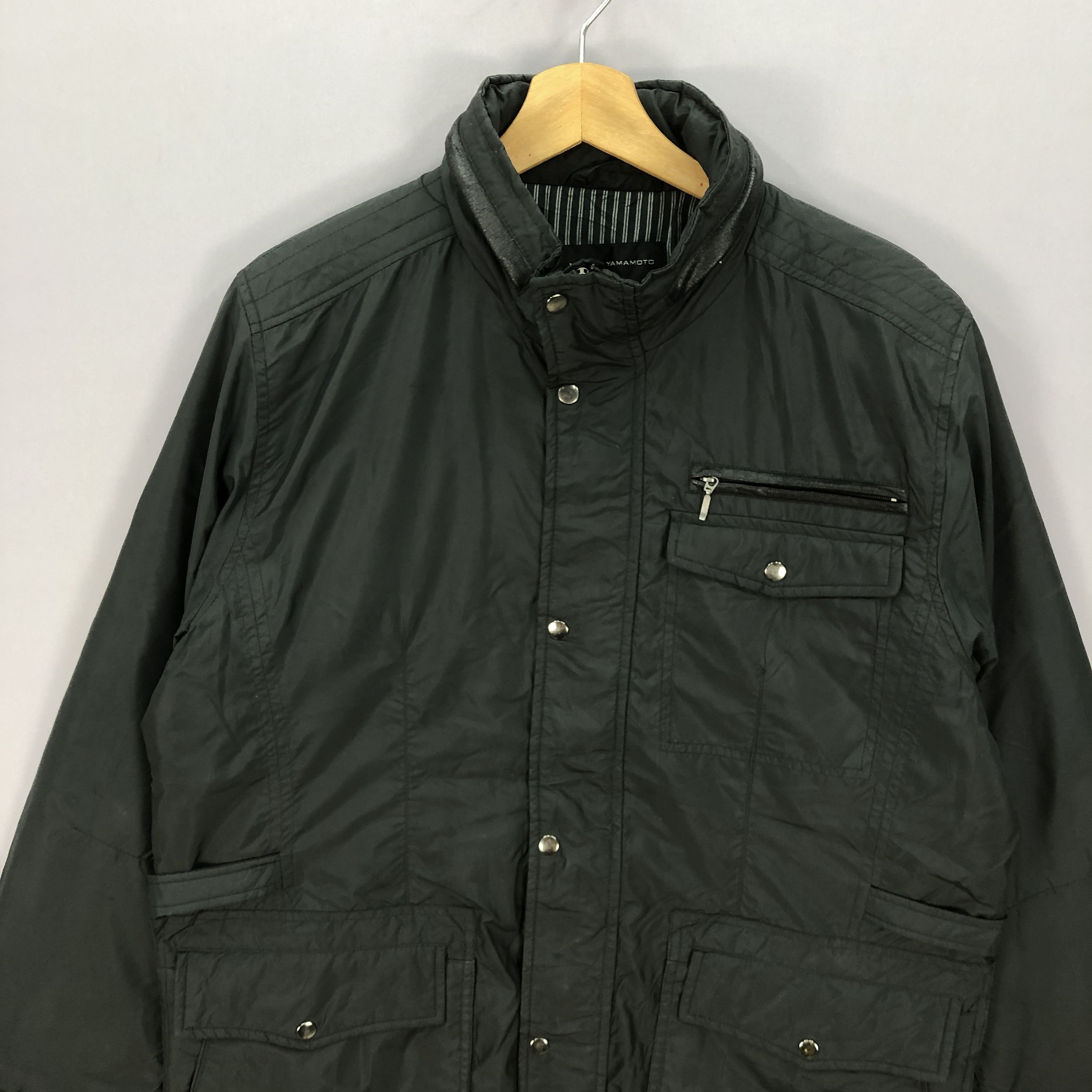 Japanese Brand × Kansai Yamamoto × Vintage Vintage Kansai Yamamoto Multi Pocket Nylon Jackets Size US L / EU 52-54 / 3 - 3 Thumbnail
