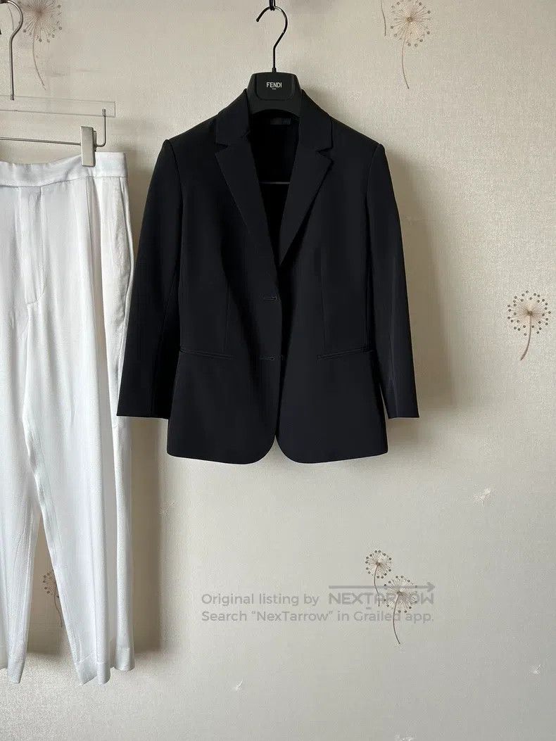 The Row The row Black blazer Size S / US 4 / IT 40 - 1 Thumbnail